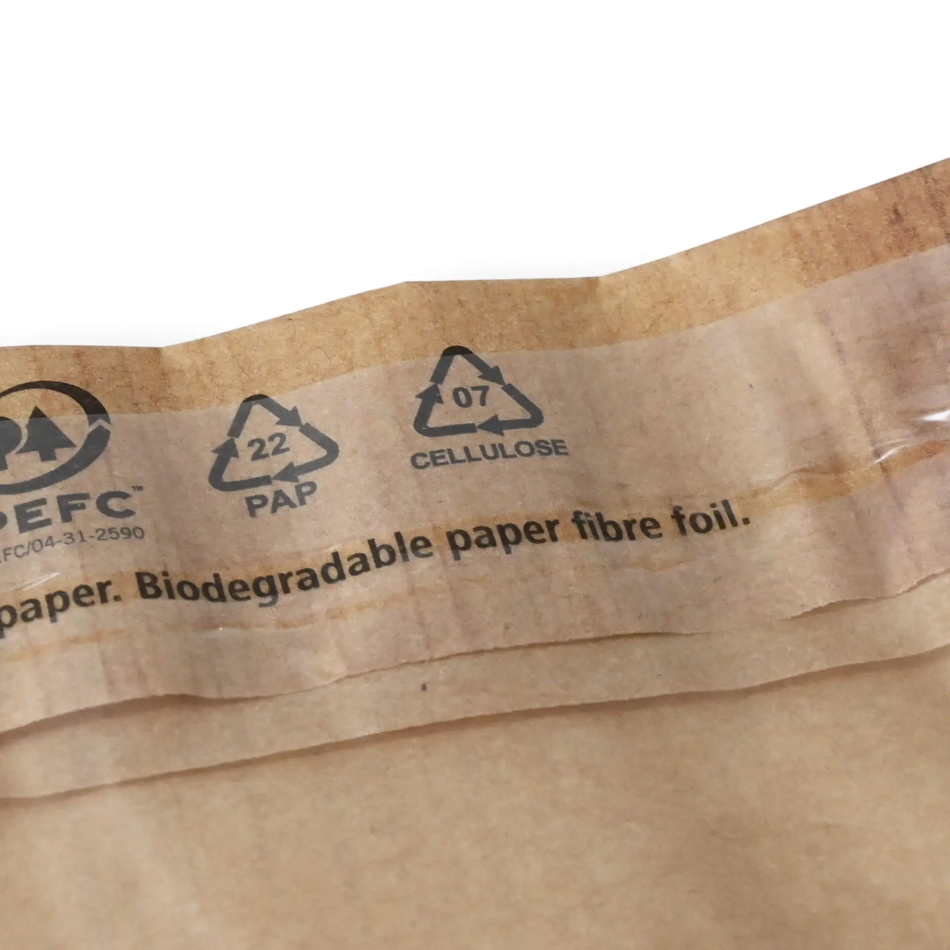 Snack bag paper, bio foil 17.5 x 20 cm, palm leaf print dfc00512-snacktaschen-aus-papier-bio-folie-175-x-20-cm-palmblatt-optik-4
