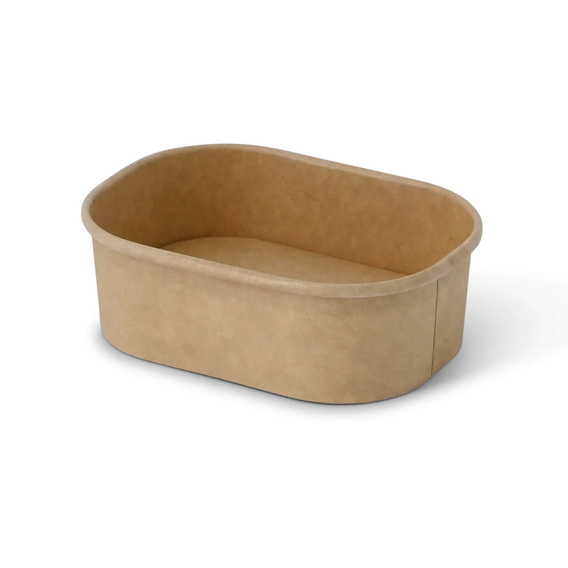 Food containers 150 ml, 11 x 8 x 3.5 cm, kraft, rectangular