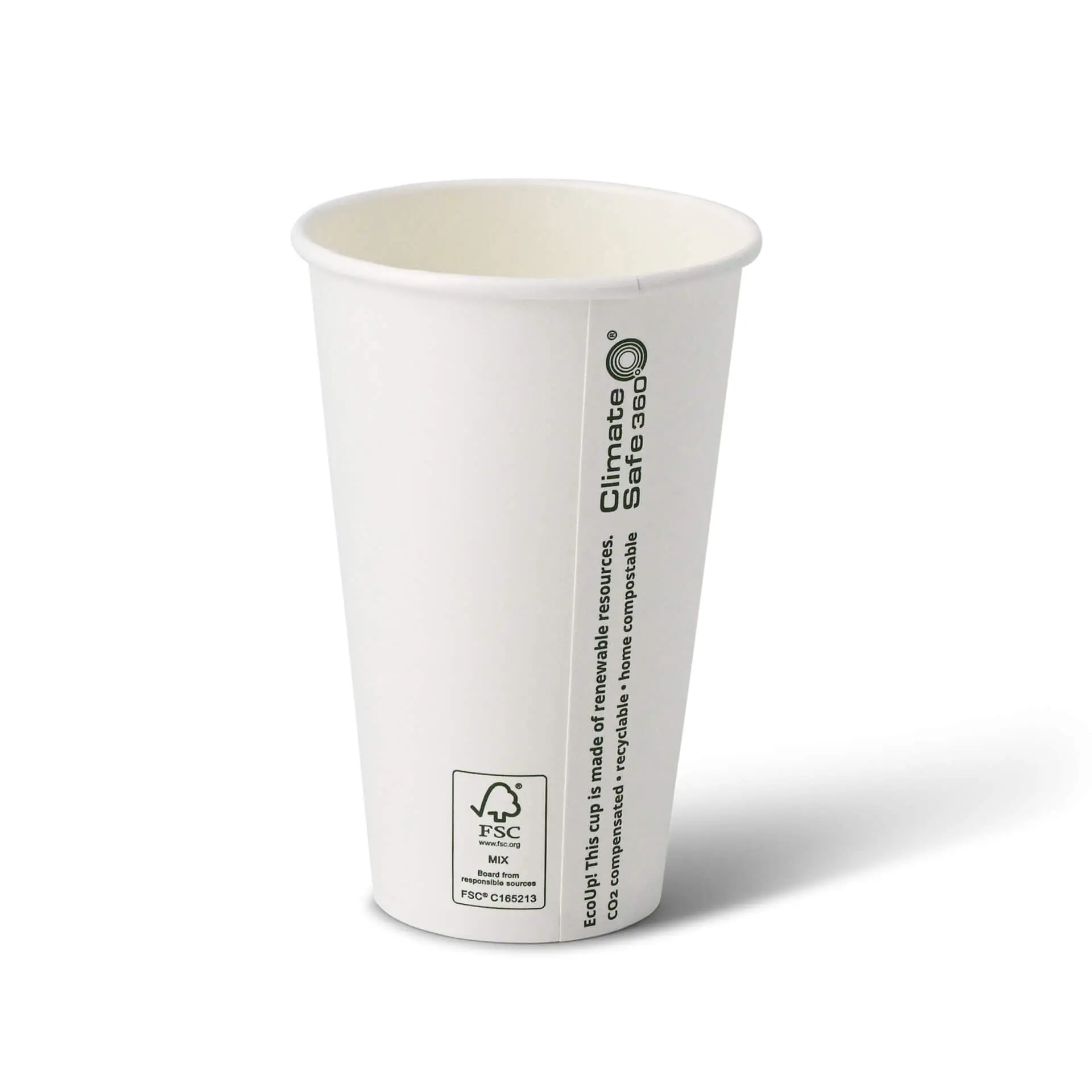 16 oz Paper cups single wall, Ø 90 mm, white dhd045451-pappbecher-400-ml-16-oz-90-mm-weiss-2