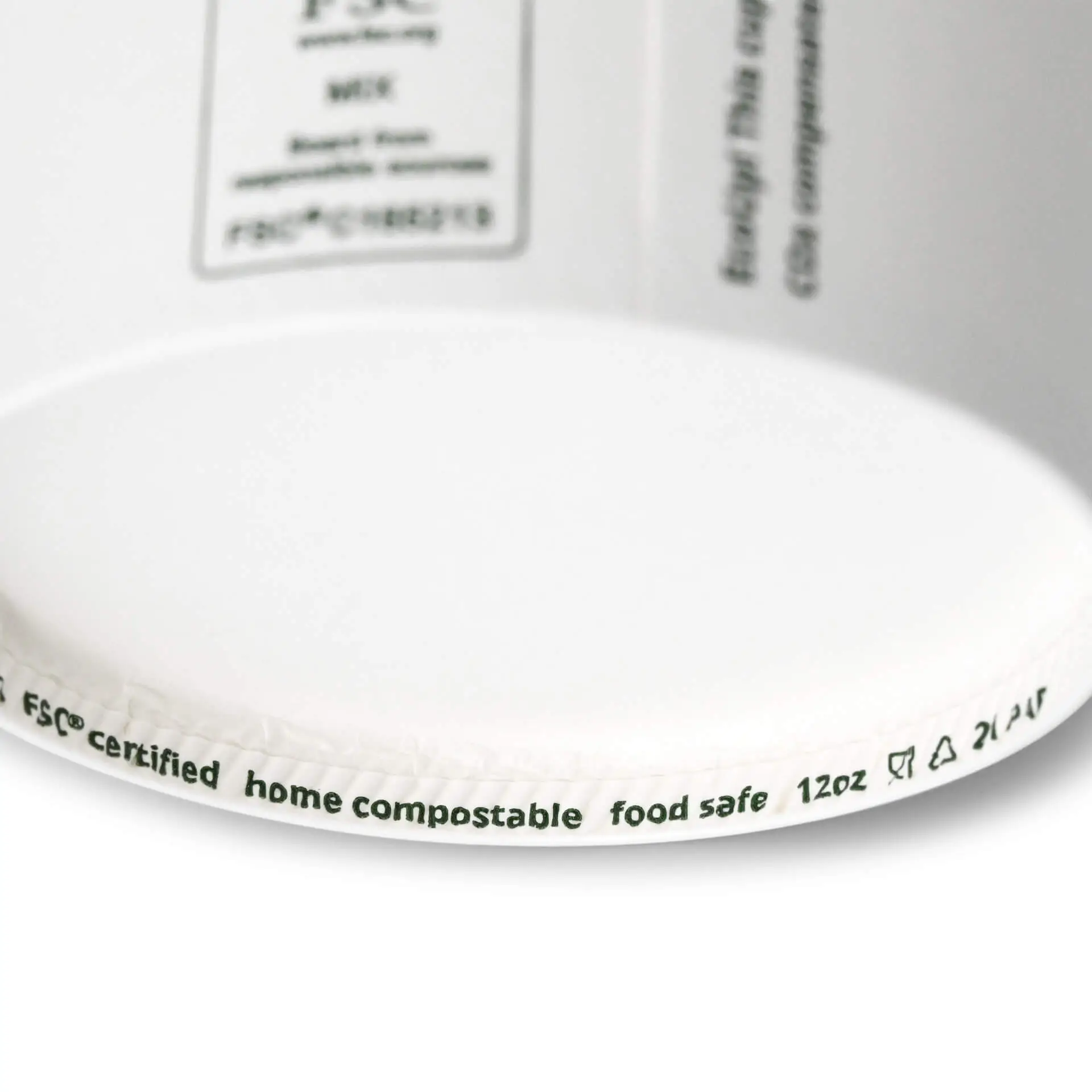12 oz, max. 14 oz Paper Ice Cream Tubs XL, Ø 92 mm, white