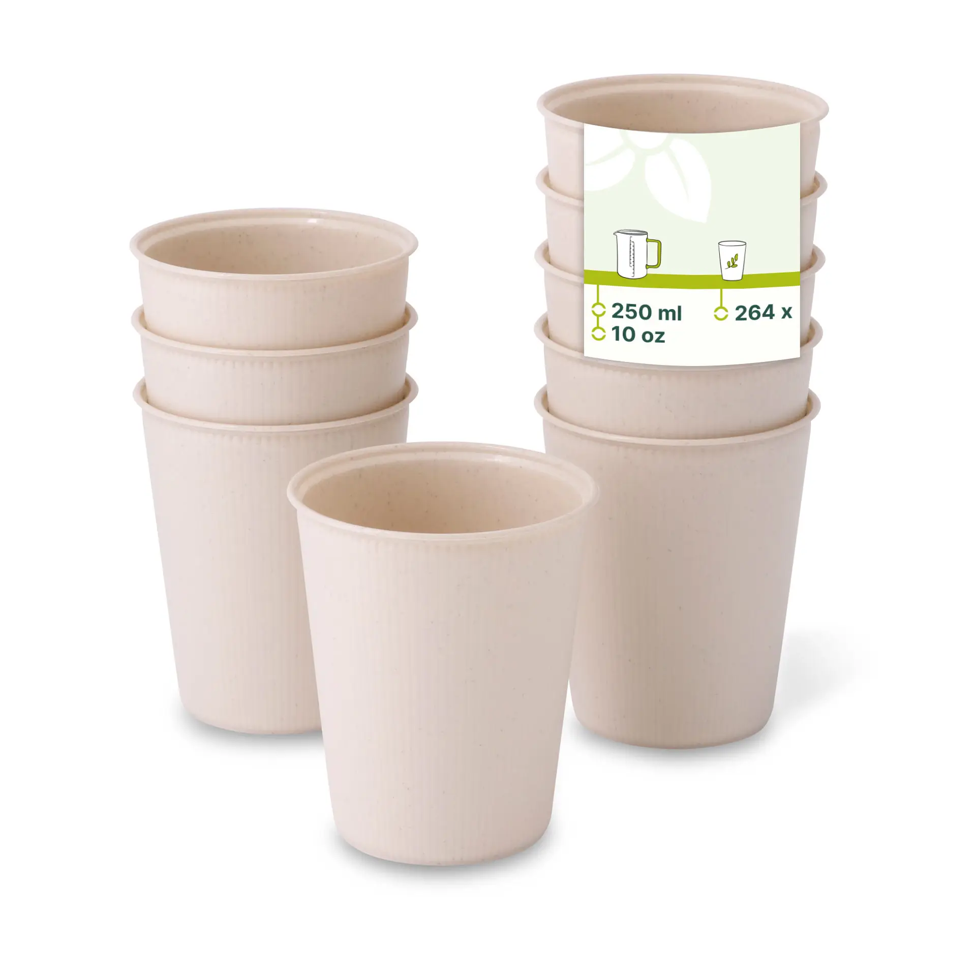 11 oz Reusable coffee cup, Ø 80 mm, PP, transparent 11 oz Reusable coffee cup, Ø 80 mm, PP, transparent