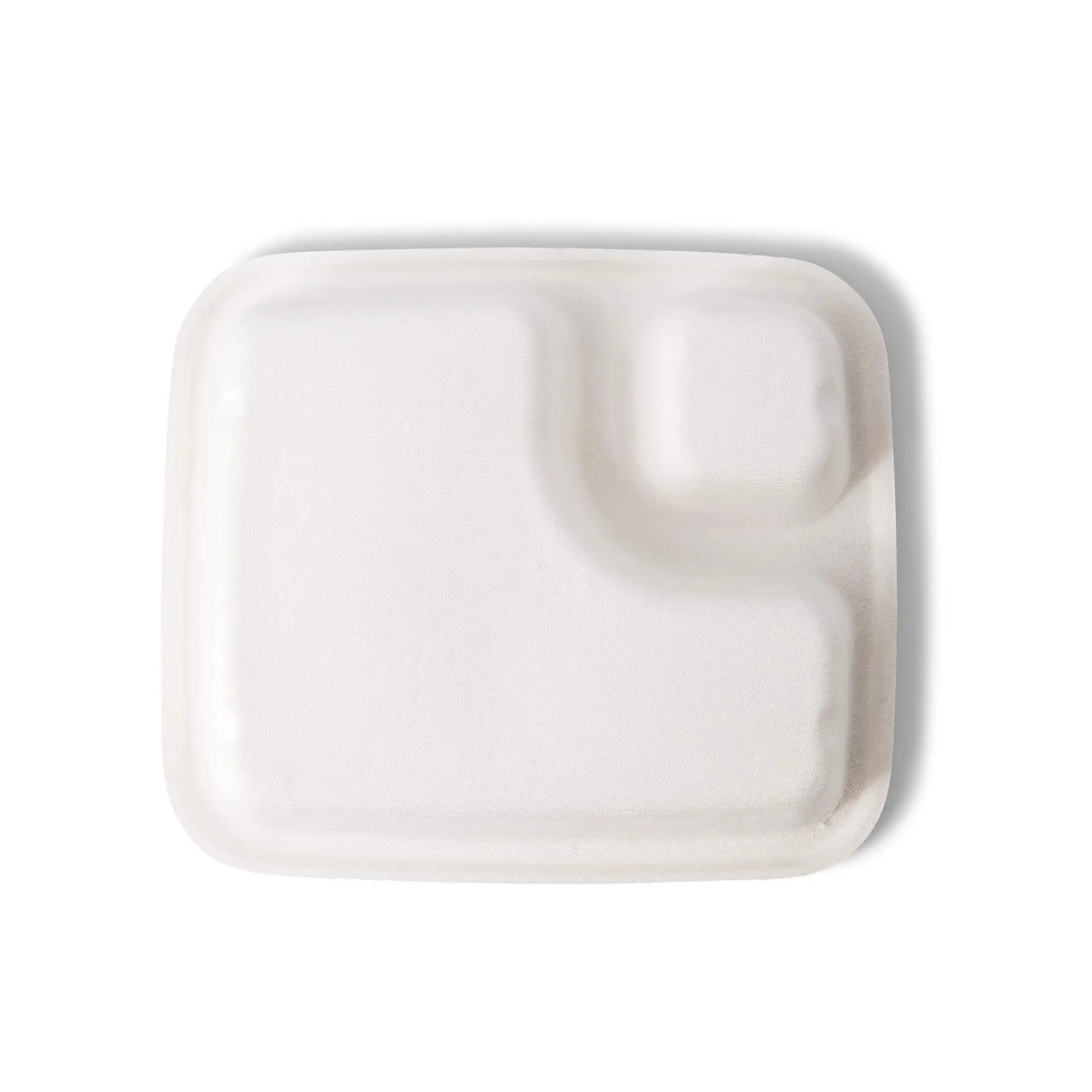 Sugarcane Dip Plate, 16.5 cm x 19 cm, Rectangular