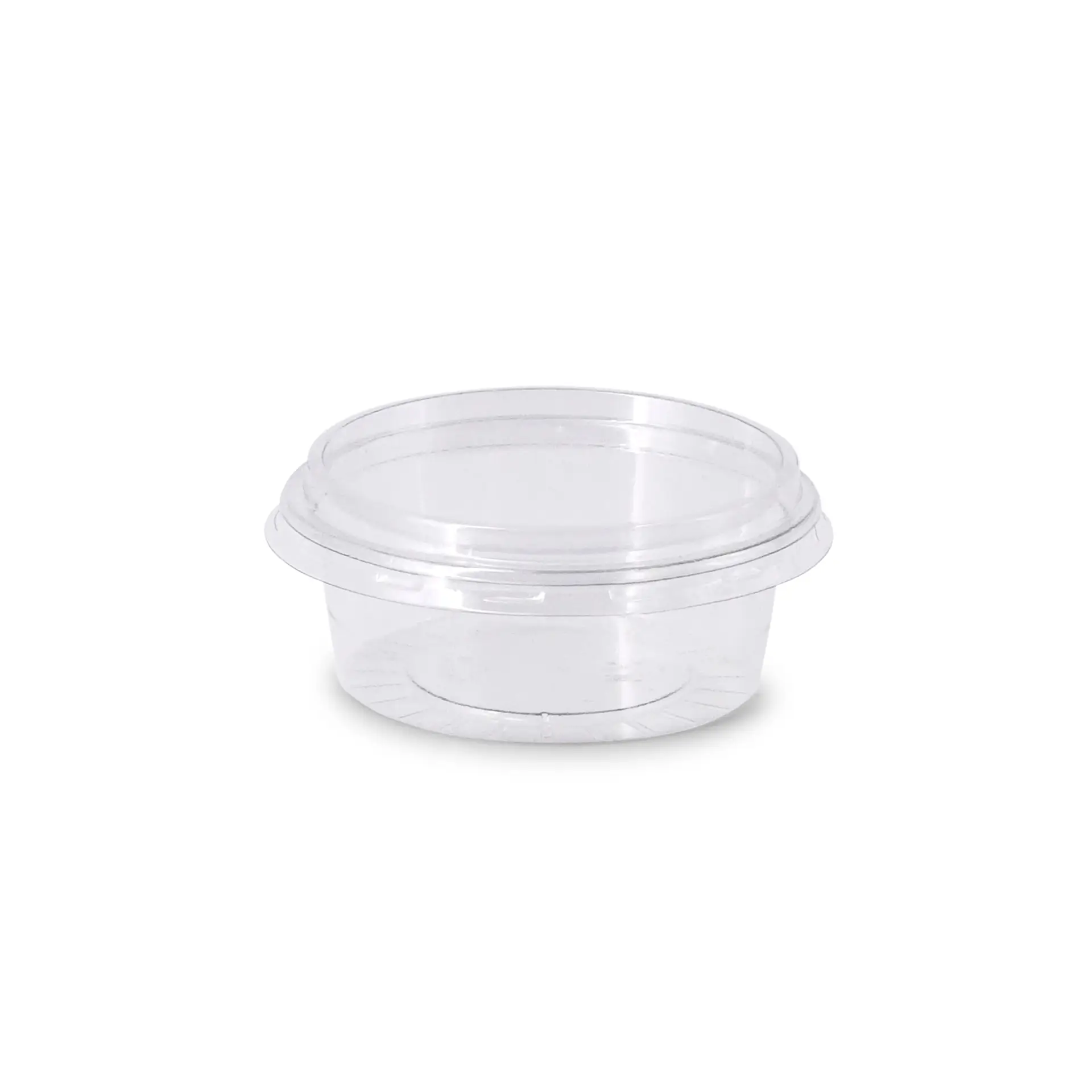 80 ml / 3 oz rPET dip pots, Ø 75 mm, clear dfc02507-rpet-portionsbecher-80-ml-75-mm-transparent-5