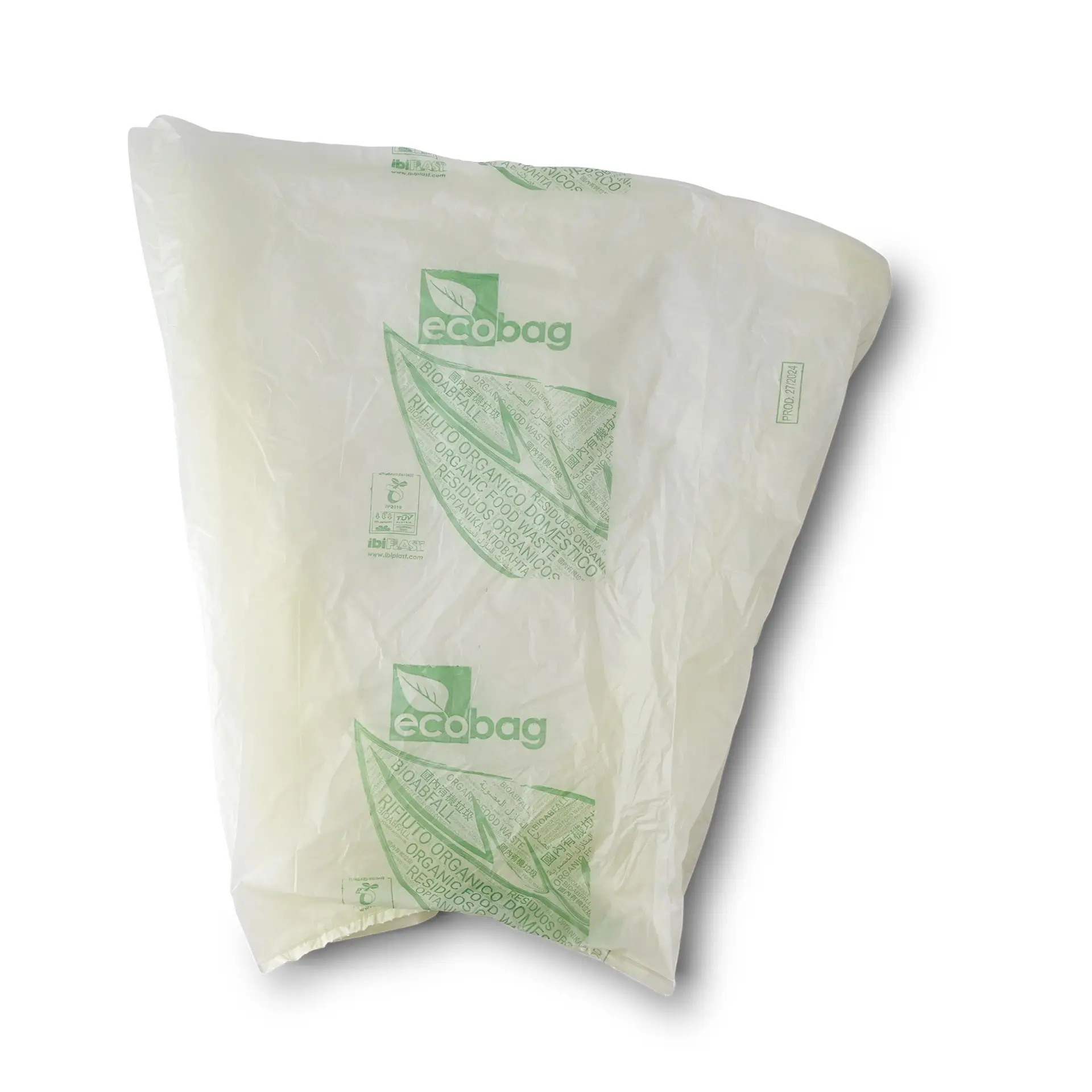 Bio Bin bags PLA, 42x42 cm, 10 l Bio Bin bags PLA, 42x42 cm, 10 l