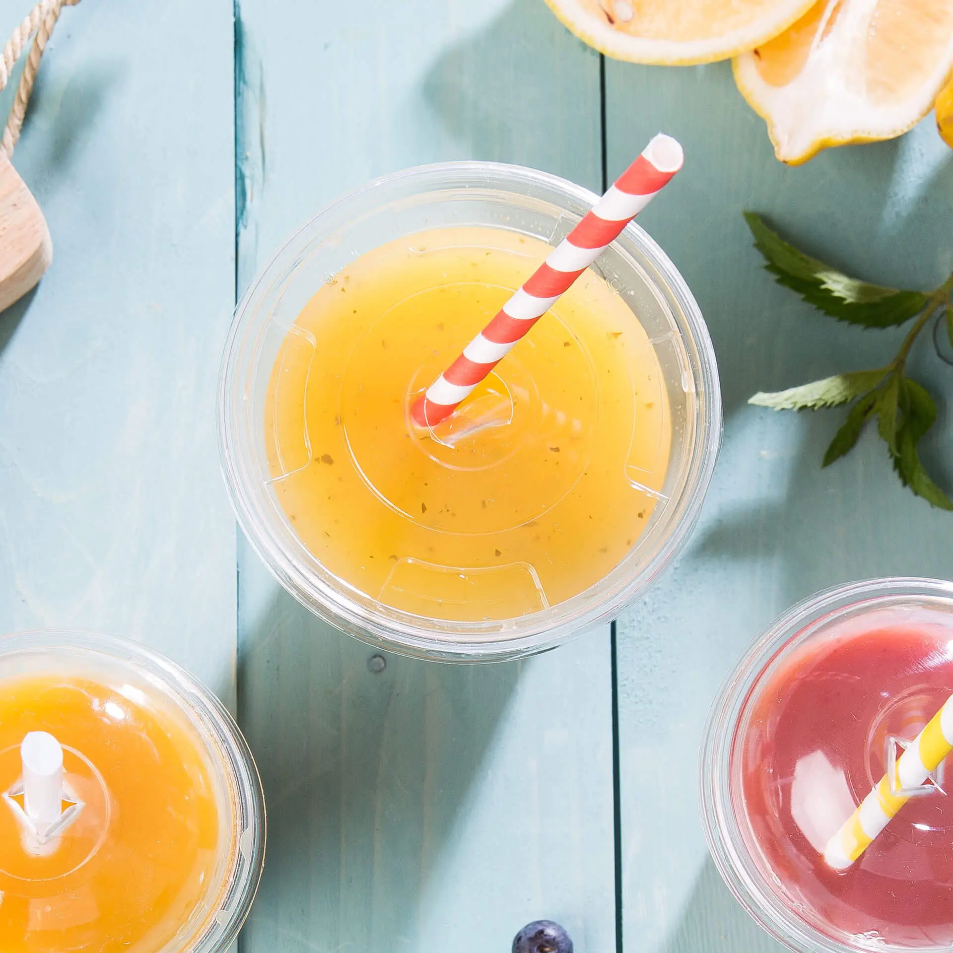 PLA Flat Lid Ø 96mm, straw hole dcd000511-pla-flachdeckel-96-mm-halmloch-7