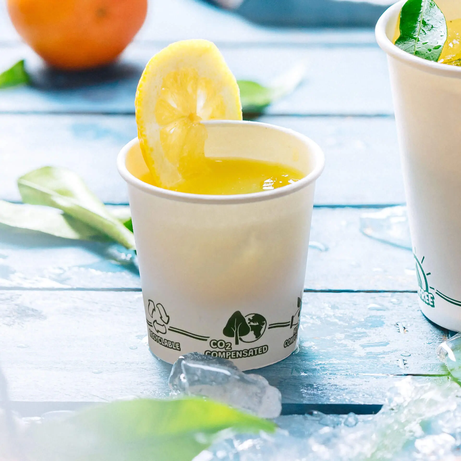 6 oz Paper cup single wall, Ø 80 mm, "EcoUp©"- icons dhd04398-pappbecher-150-ml-6-oz-80-mm-ecoup-icons-5