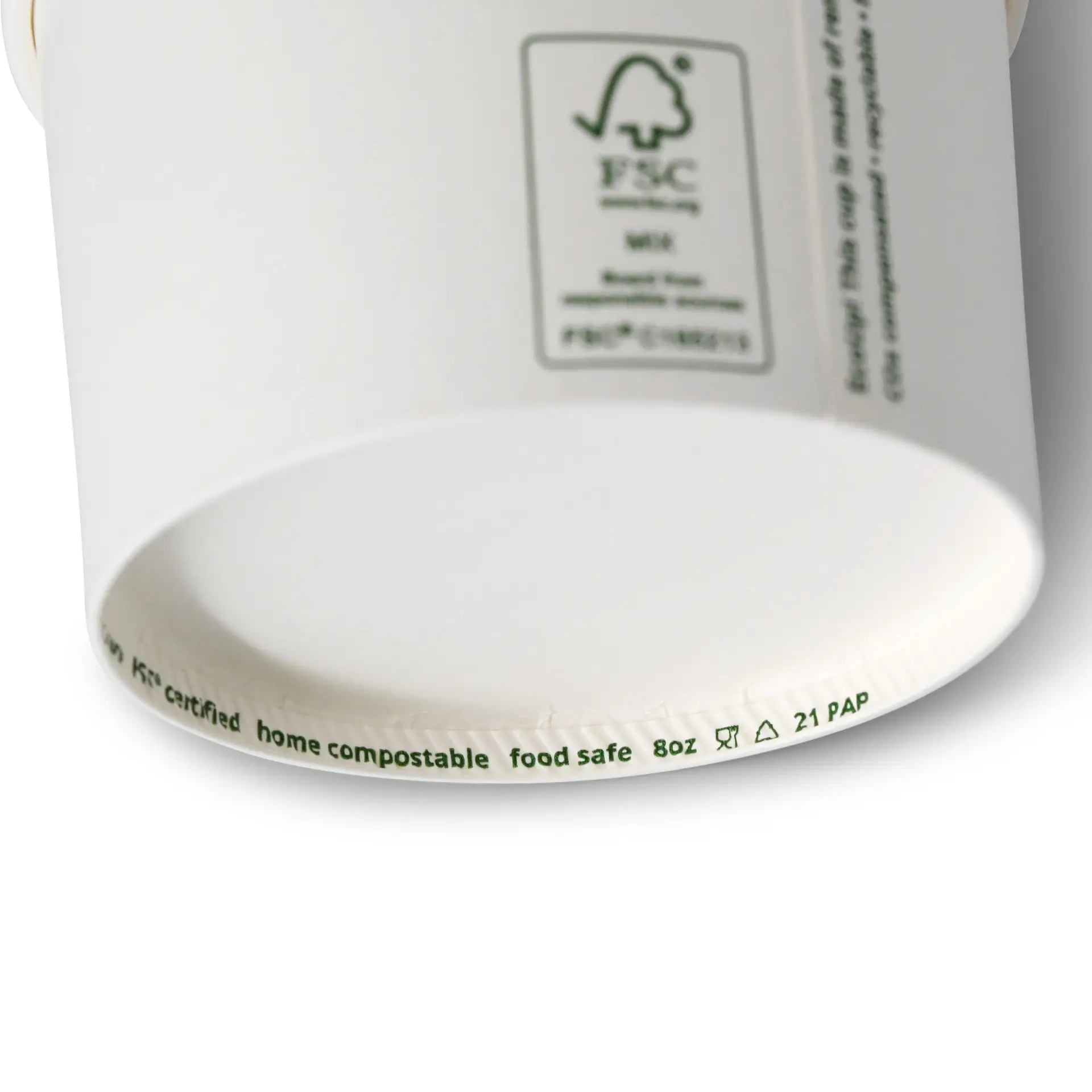 8 oz, max. 9.5 oz Paper Ice Cream Cups M, Ø 92 mm, white dfc06944-eisbecher-aus-pappe-m-200-ml-max-270-ml-92-mm-weiss-5