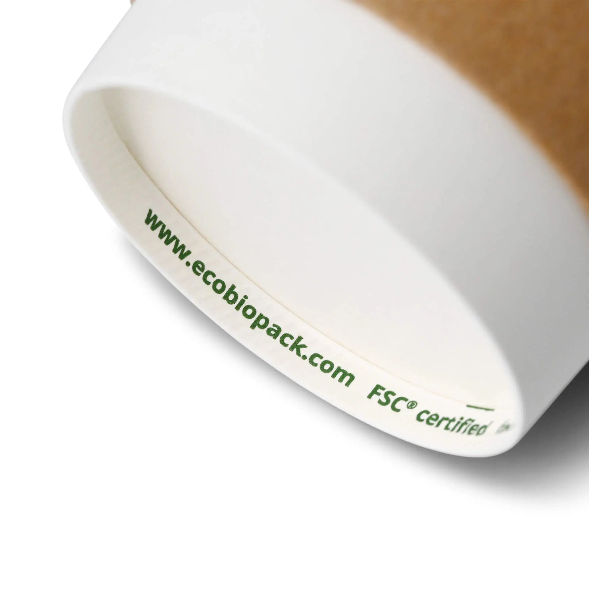 12 oz Takeaway coffee cups double wall, Ø 90 mm, kraft