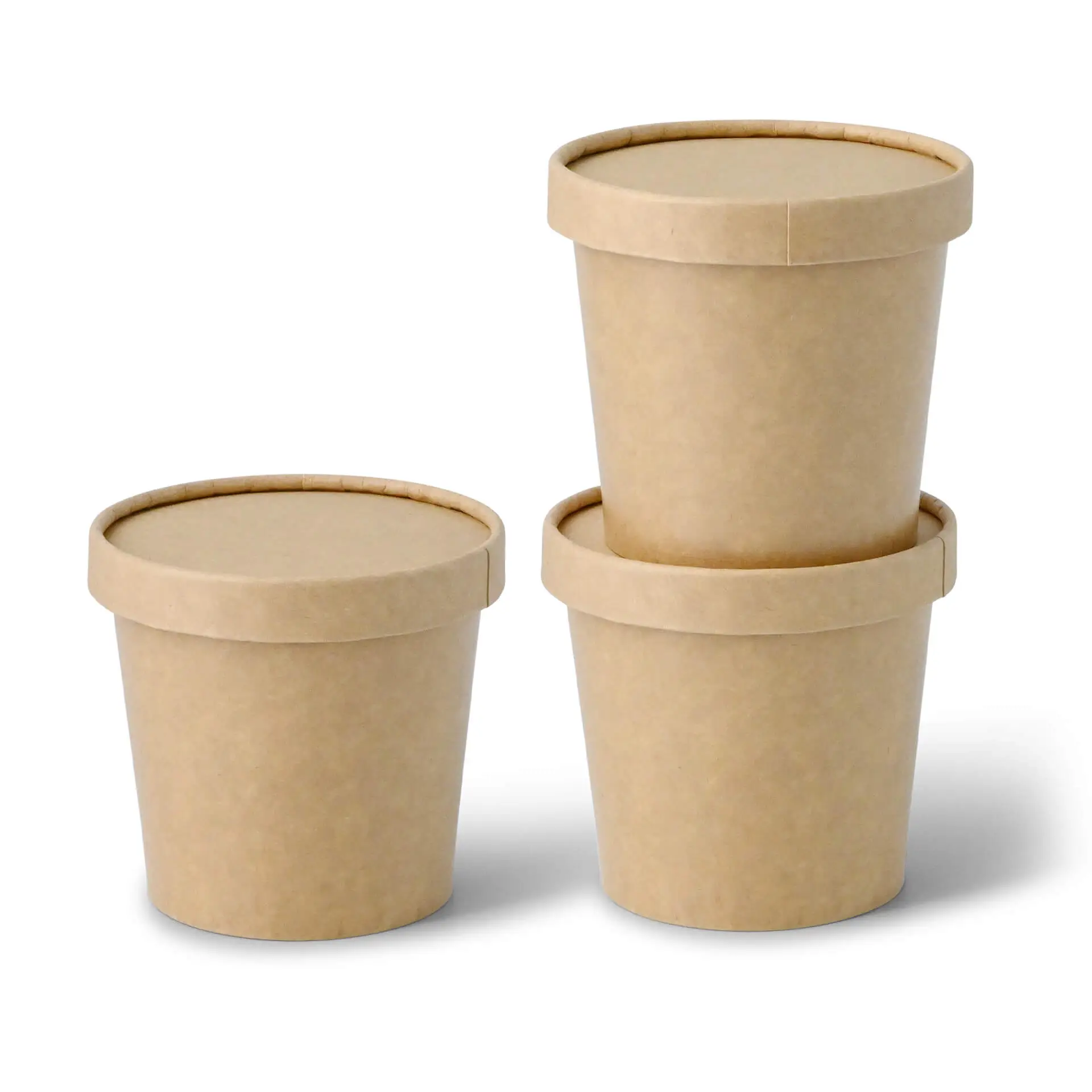 10 oz, max. 12 oz Paper Ice Cream Tubs L, Ø 92 mm, brown dfc067851-eisbecher-aus-pappe-l-250-ml-max-350-ml-92-mm-braun-3