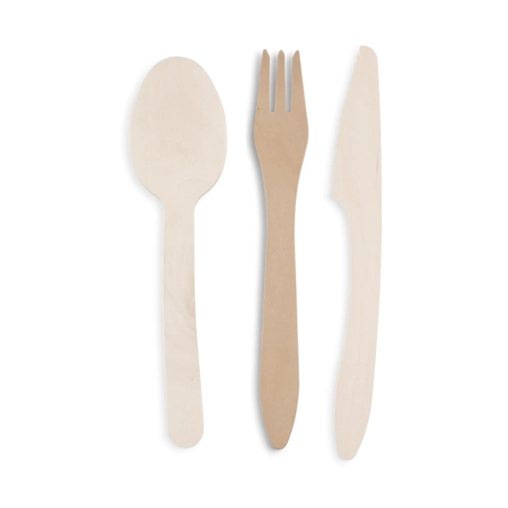 Wooden forks (Premium) 18 cm, bio-coated