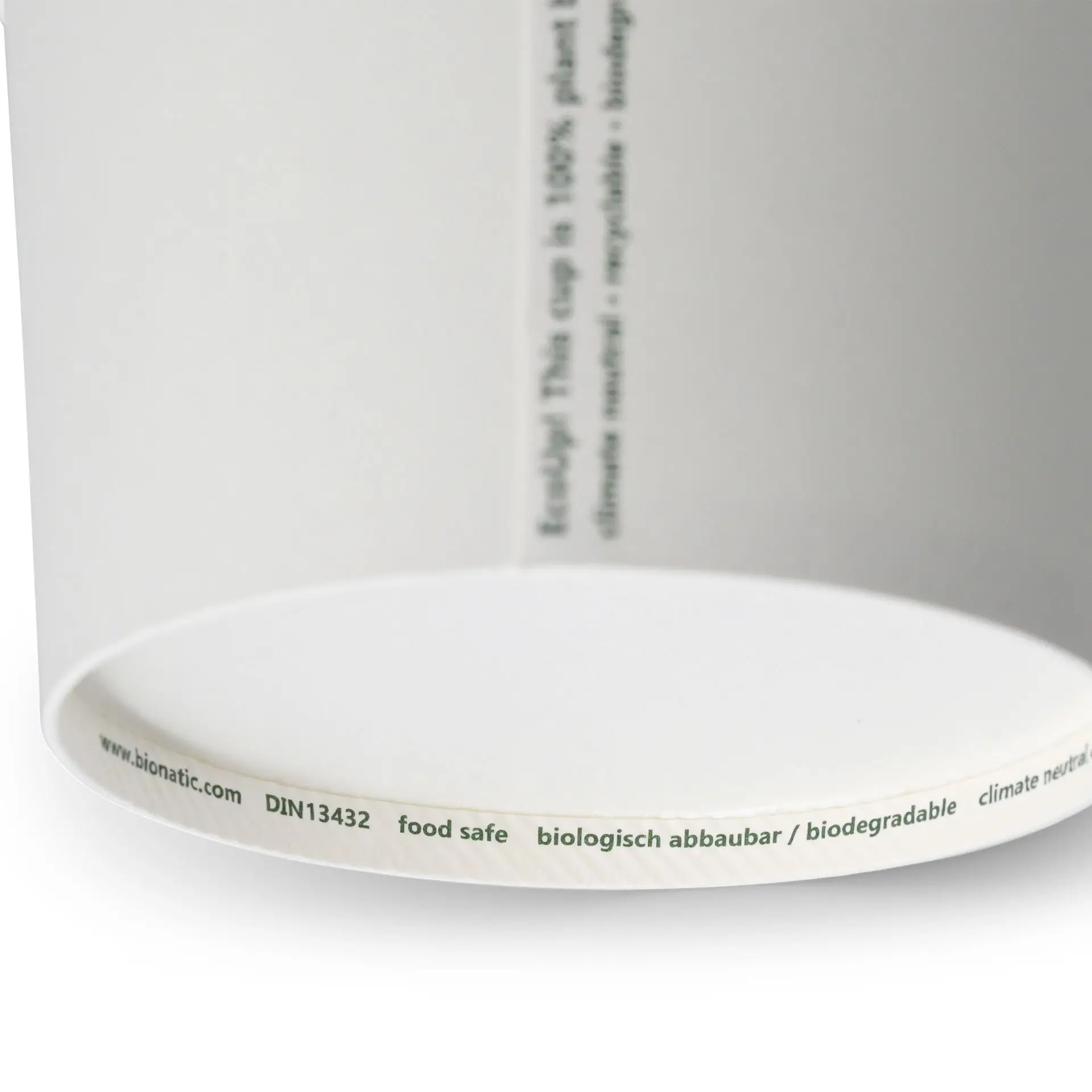 16 oz Paper Soup Container, Ø 115 mm, white