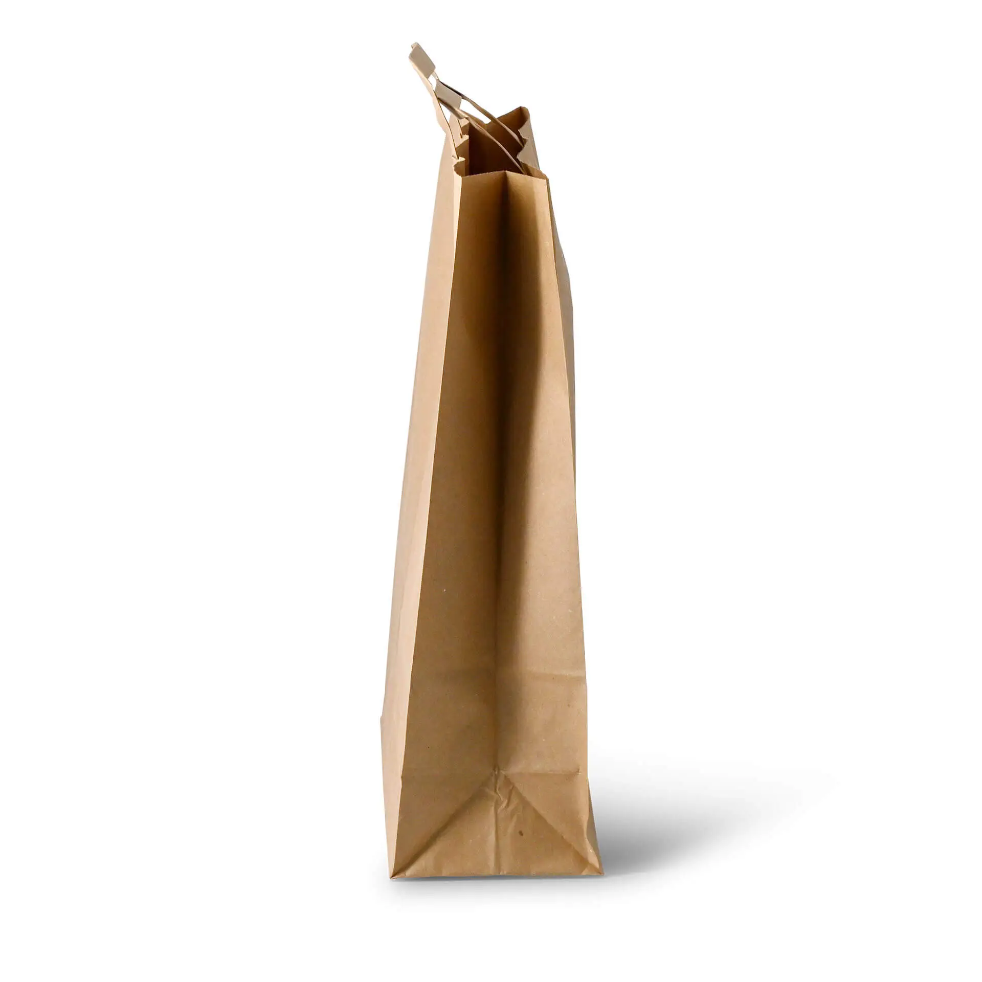Recycling paper-carrier bags XL, 32 x 12 x 40 cm, kraft