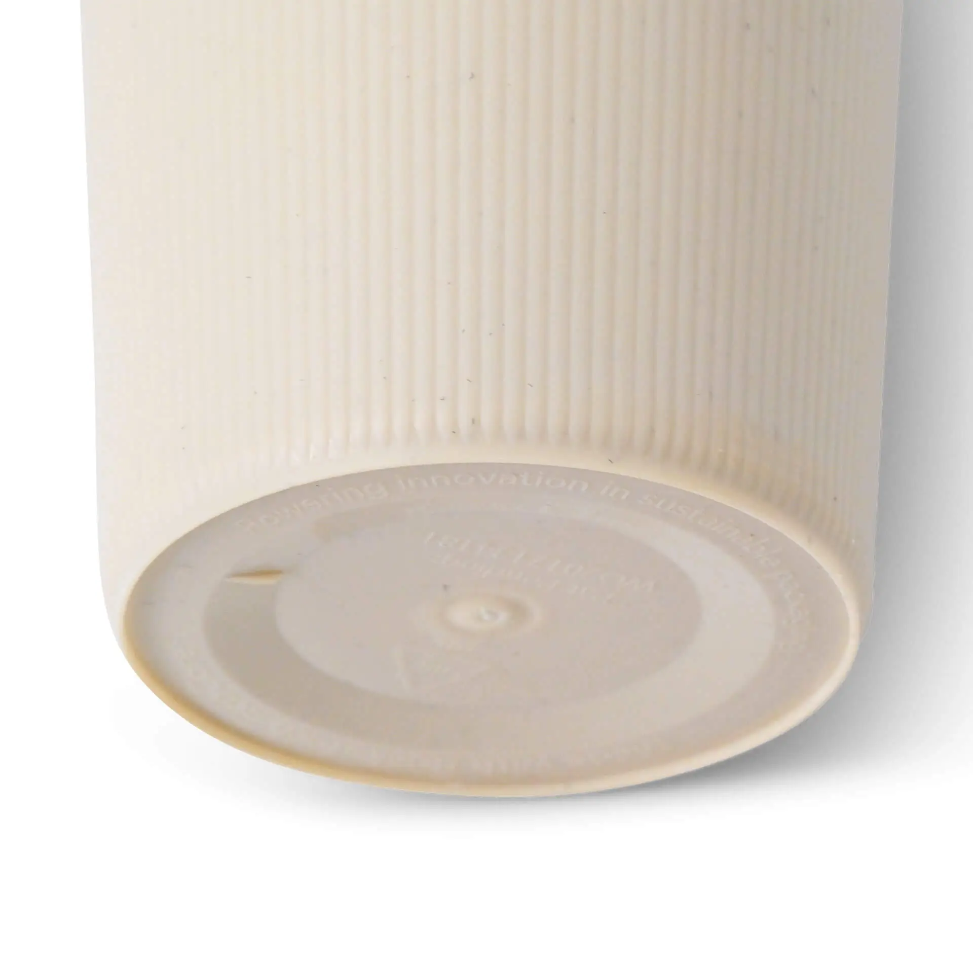 16 oz Reusable Cup (Ribbed) Ø 90 mm, cream white