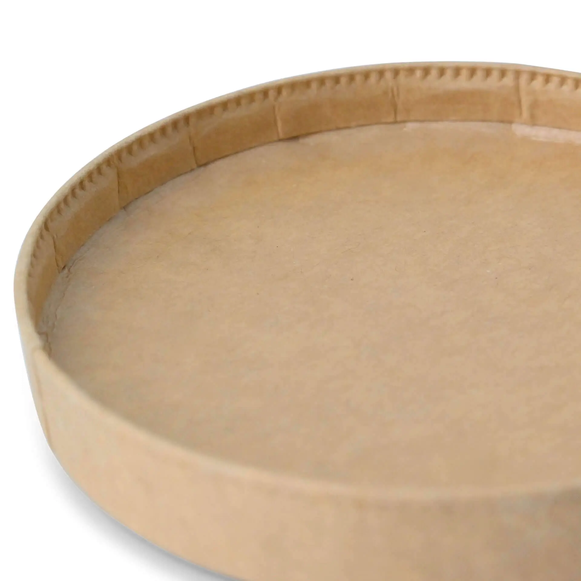 Paper Lids for 4oz-16oz for Ice Cream Tubs, brown
