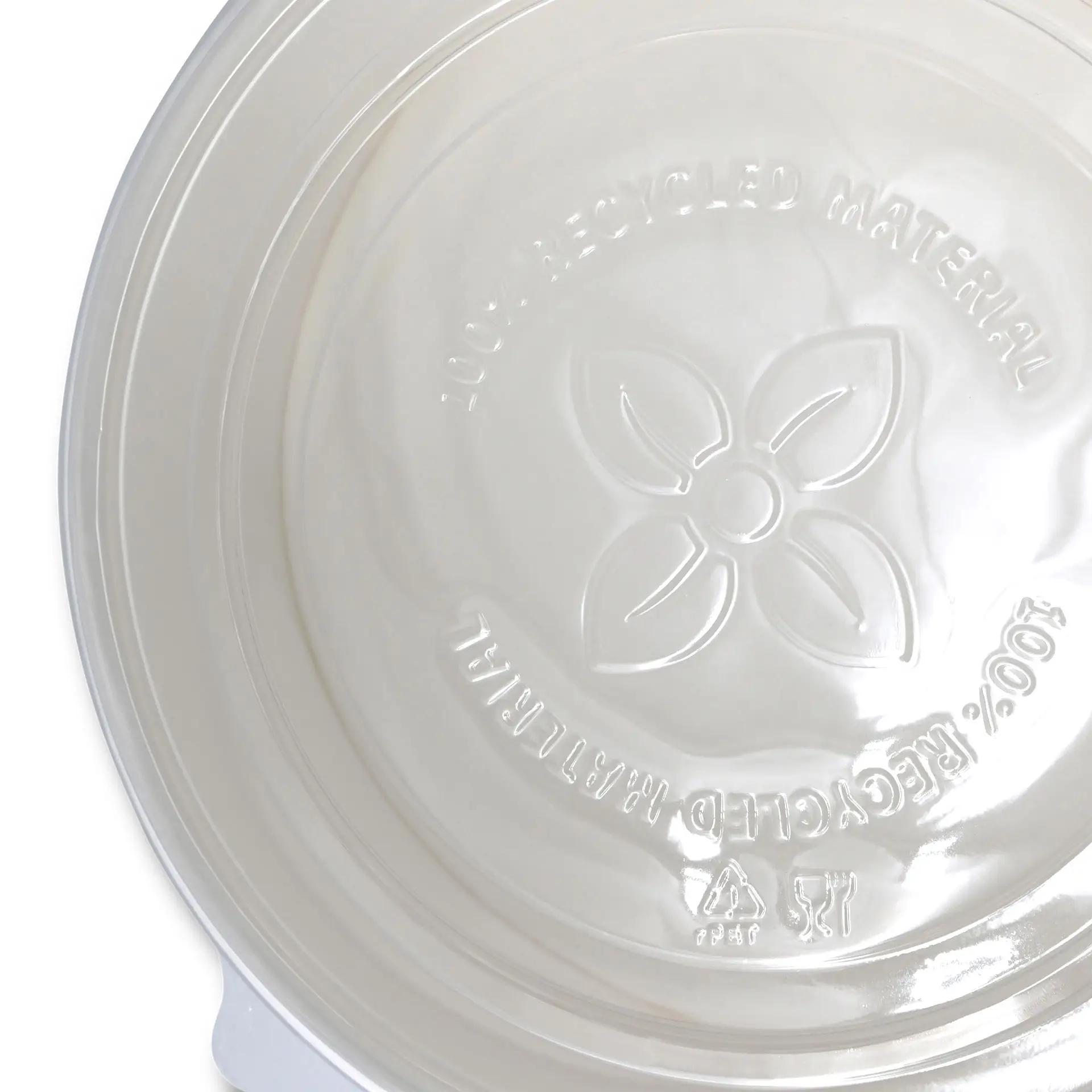 Cup lids rPET Ø 185 mm, clear