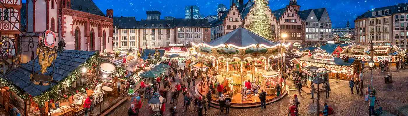 Weihnachtsmarkt Verpackungen Banner