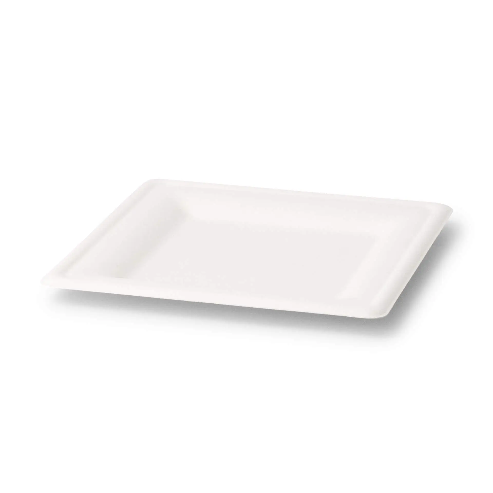 Sugarcane-plates, 20 x 20 cm, square Sugarcane-plates, 20 x 20 cm, square
