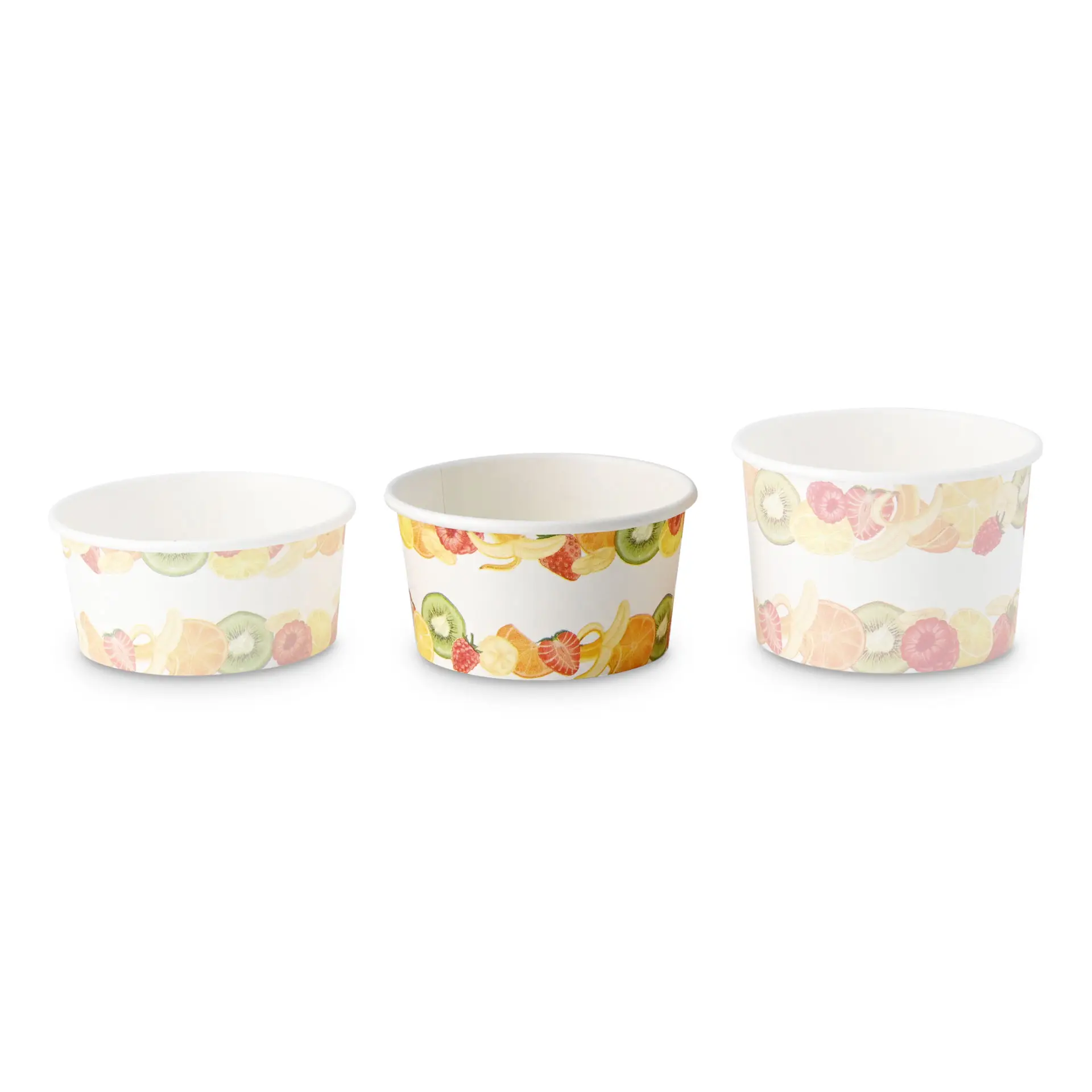 6 oz, max. 7.5 oz Paper cups ice cream XS (coated), Ø 92 mm, printed con30020-01-1-eisbecher-bedruckt-beschichtet-s-fruechte-150-ml-max-220-ml-92-mm-7
