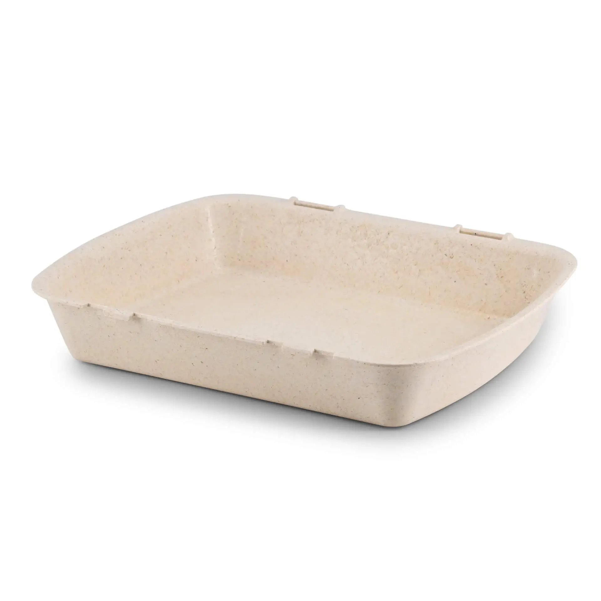 Reusable menu-containers merways-Box 24,5 x 20 x 4,5 cm, HP4, cashew / creamy white dfc008391-mehrweg-menuebehaelter-merways-box-245-x-20-x-45-cm-hp4-cashew-creme-weiss-1