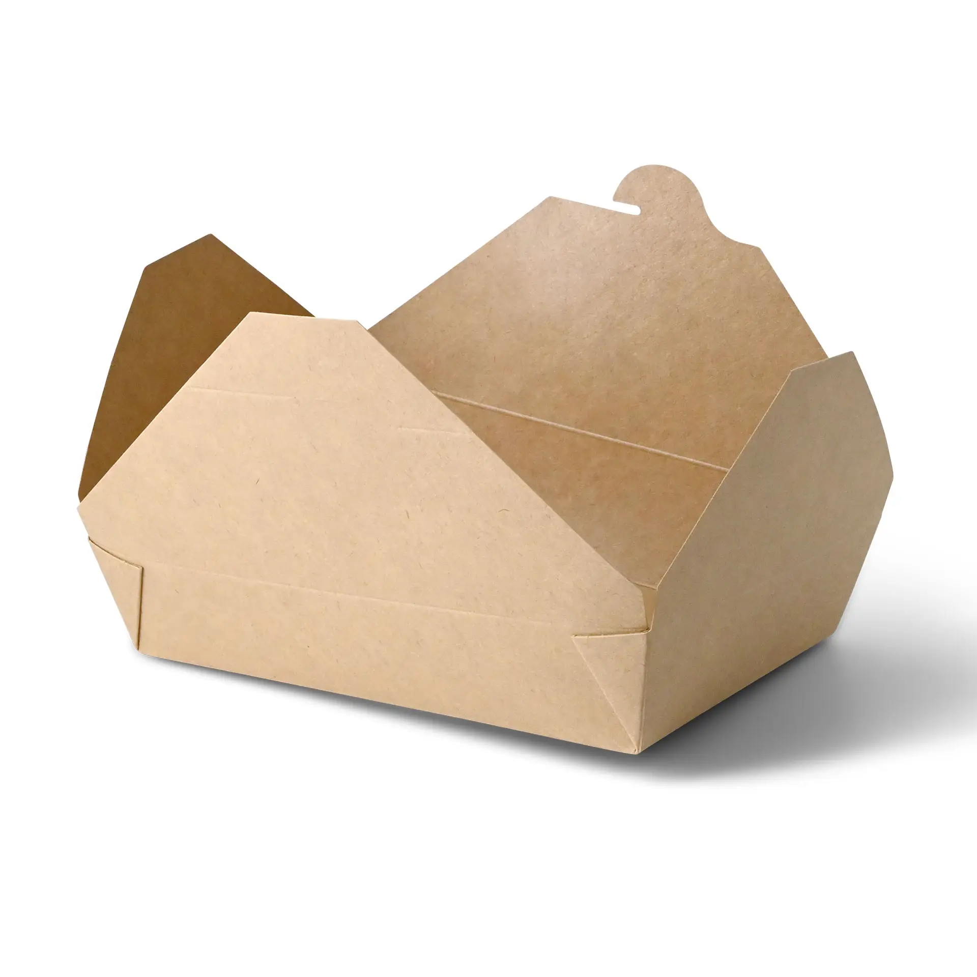 Cardboard box (coated) 1100 ml, kraft