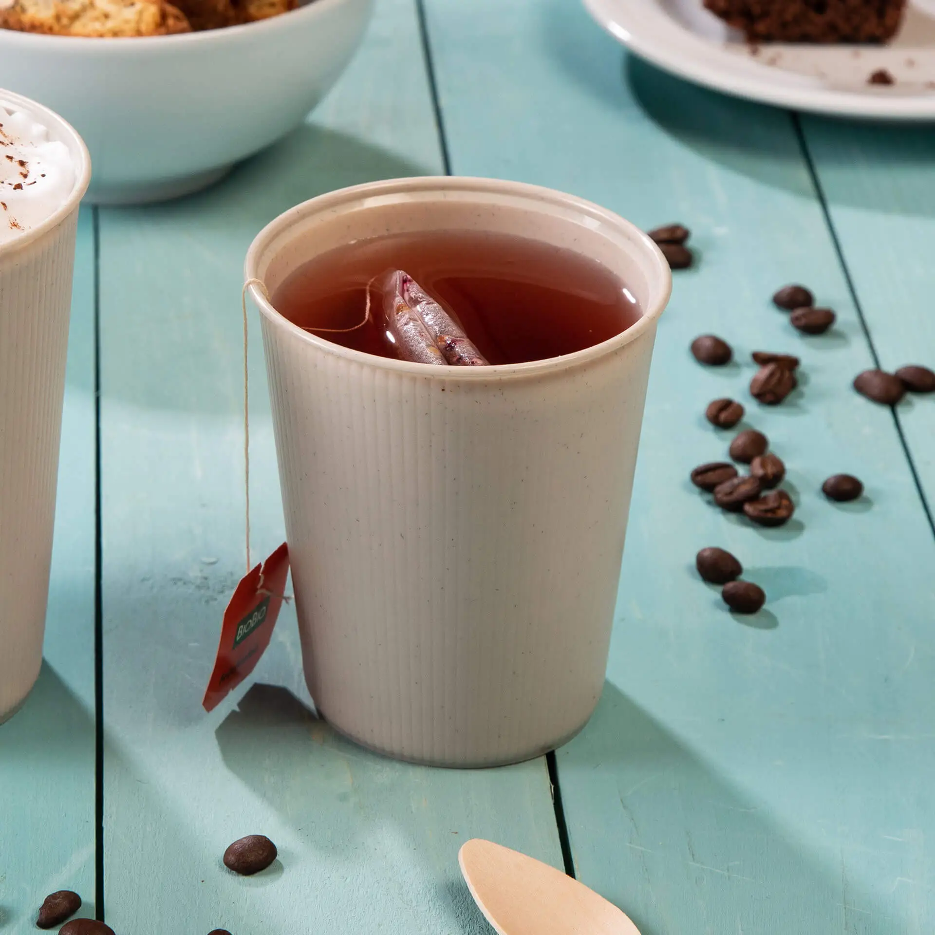 11 oz Reusable coffee cup, Ø 80 mm, PP, transparent