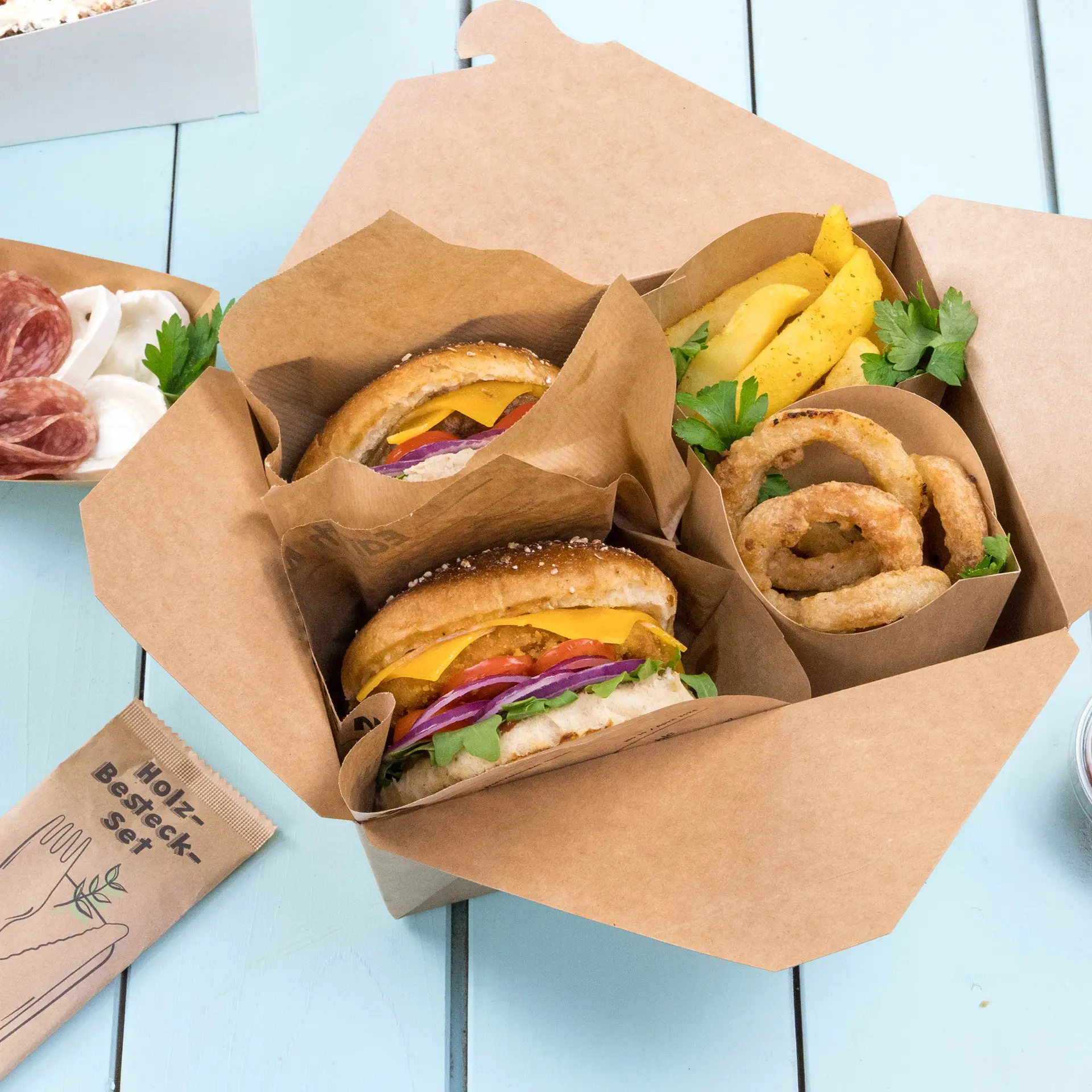 Paper snack bags 15 x 16 cm, brown, 2 sides open Paper snack bags 15 x 16 cm, brown, 2 sides open