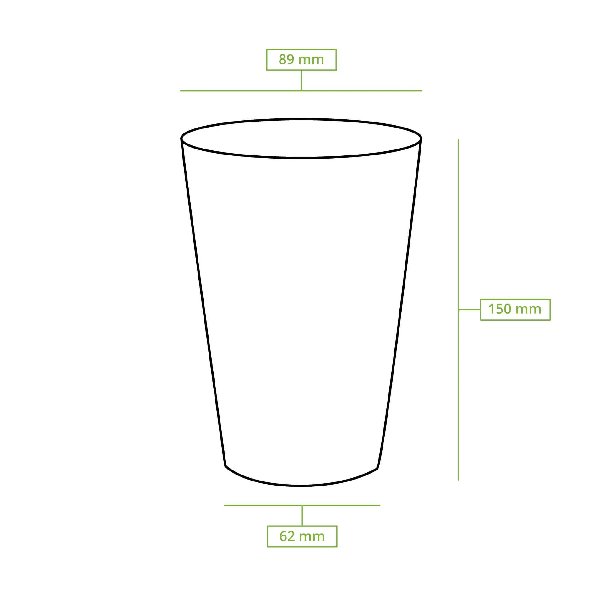 20 oz Paper cups (coated), Ø 90 mm, white con10021-01-0-pappbecher-beschichtet-500-ml-20-oz-90-mm-weiss-7