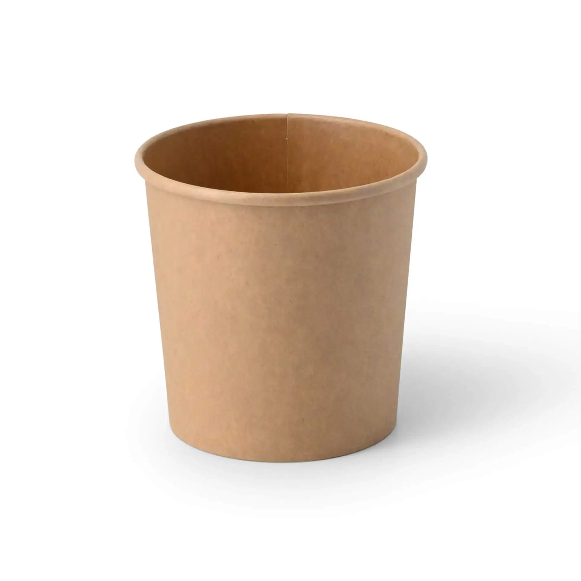 12 oz, max. 14 oz Paper Ice Cream Tubs XL, Ø 92 mm, brown
