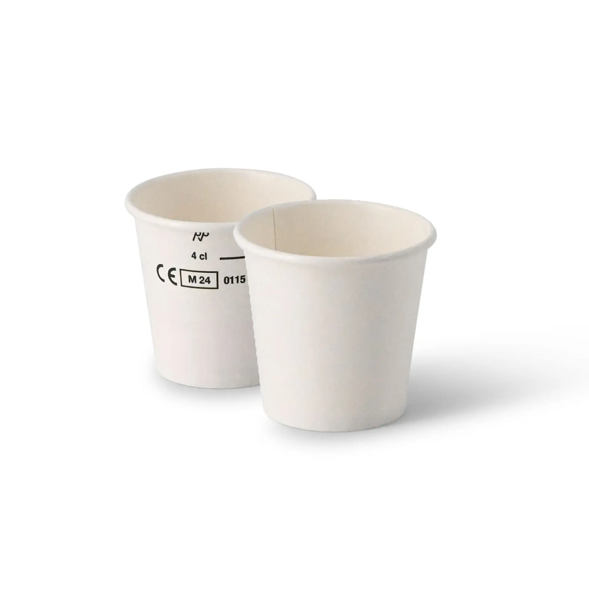 Paper shot cups, 40 ml / 1,5 oz, white Paper shot cups, 40 ml / 1,5 oz, white