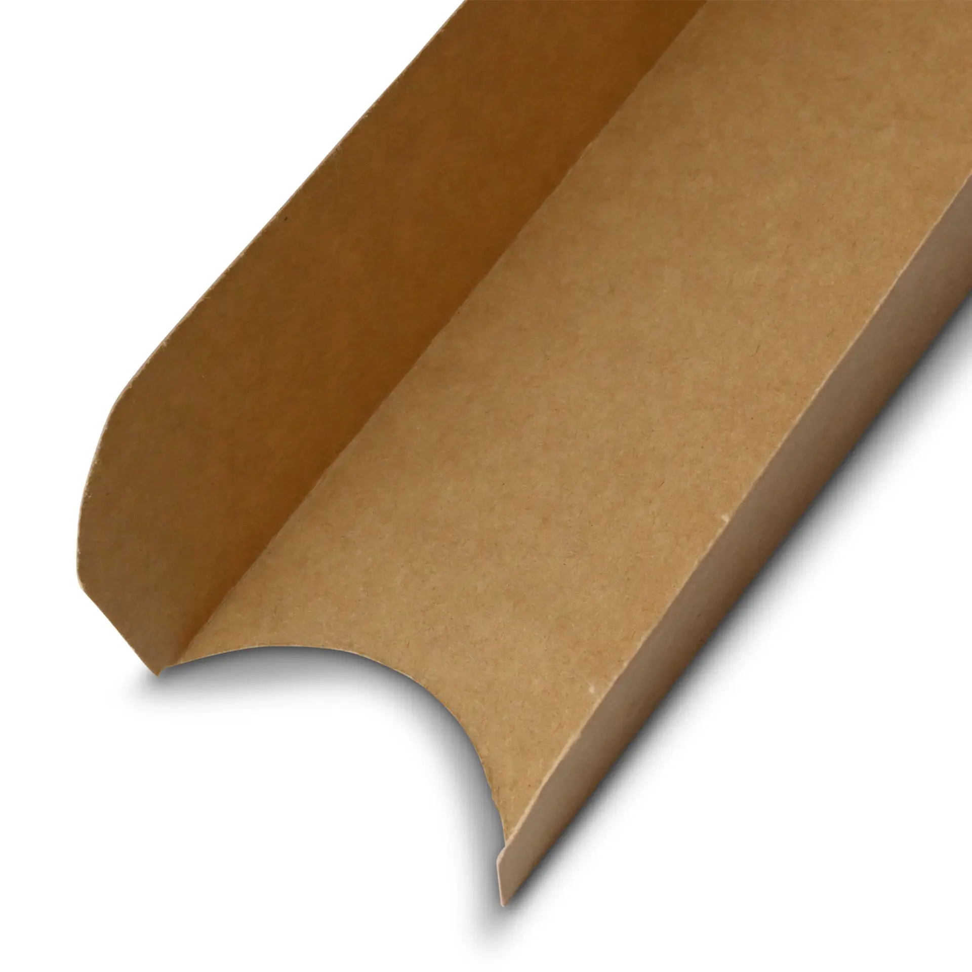 Hot dog tray, kraft 18 x 5 cm, foldable Hot dog tray, kraft 18 x 5 cm, foldable