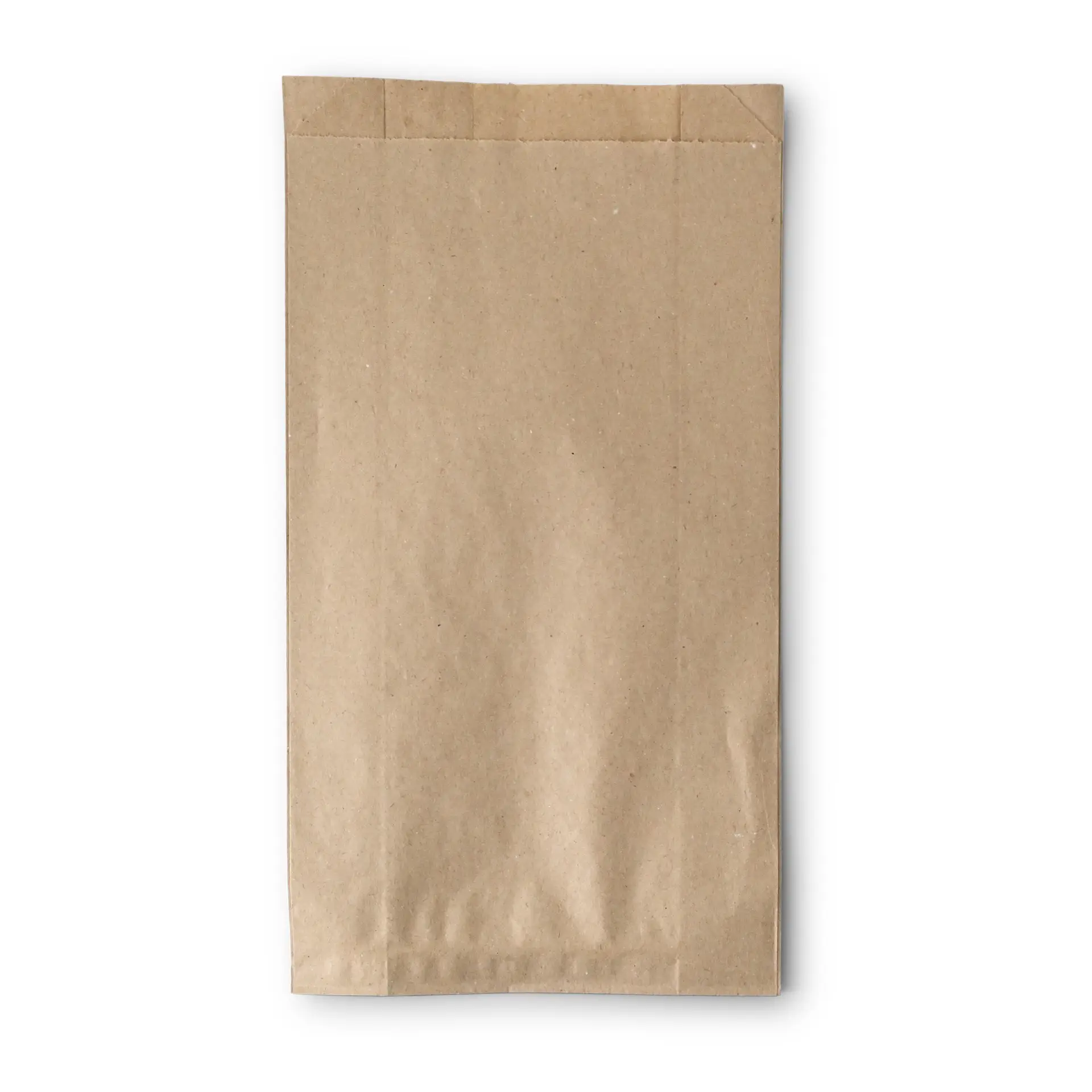 Flat paper bag 15 x 6 x 29 cm, brown dre02246-flachbeutel-aus-papier-15-x-6-x-29-cm-braun-1