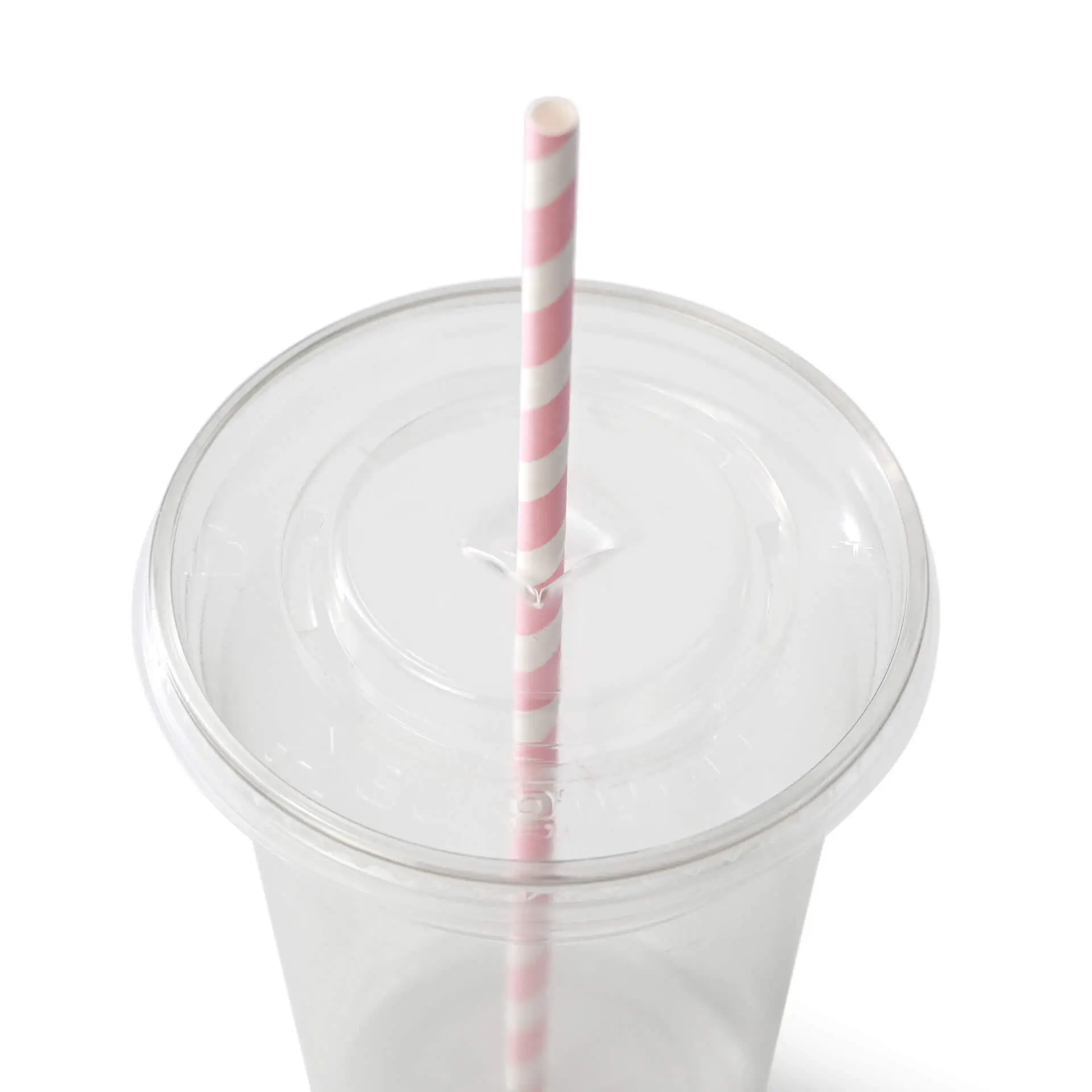 20 cm, Ø 0.6 cm Paper-straws, pastel striped