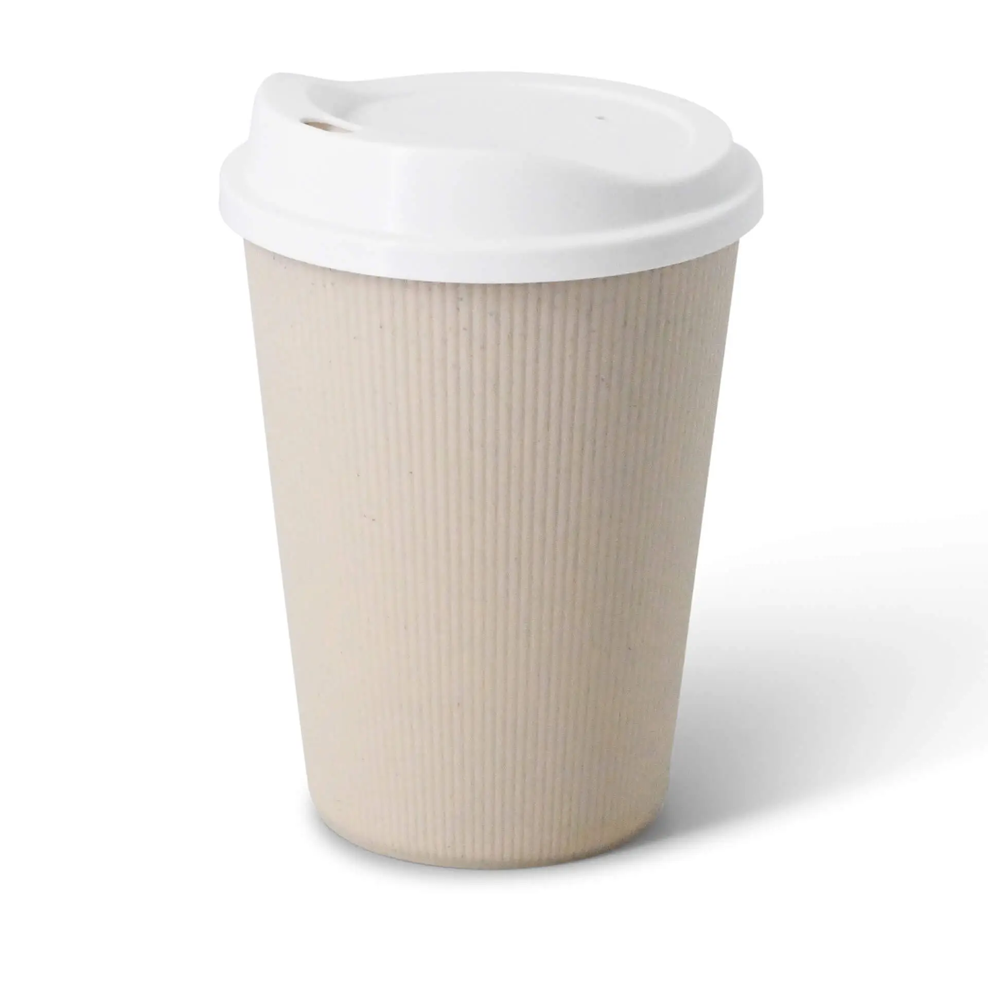16 oz Reusable Cup (Ribbed) Ø 90 mm, cream white