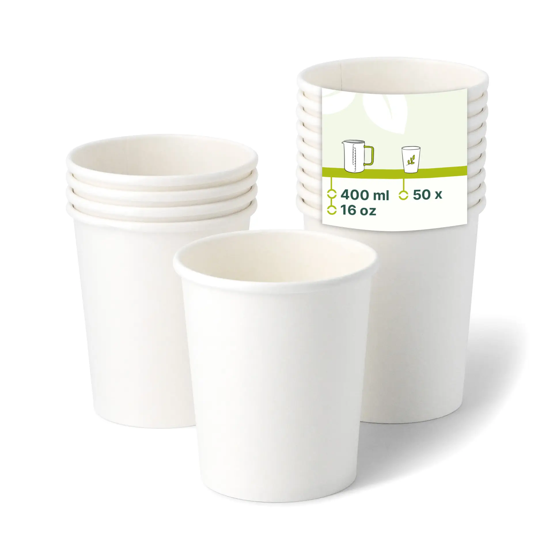 16 oz Paper Ice Cream Cups XXL, Ø 92 mm, white 16 oz Paper Ice Cream Cups XXL, Ø 92 mm, white