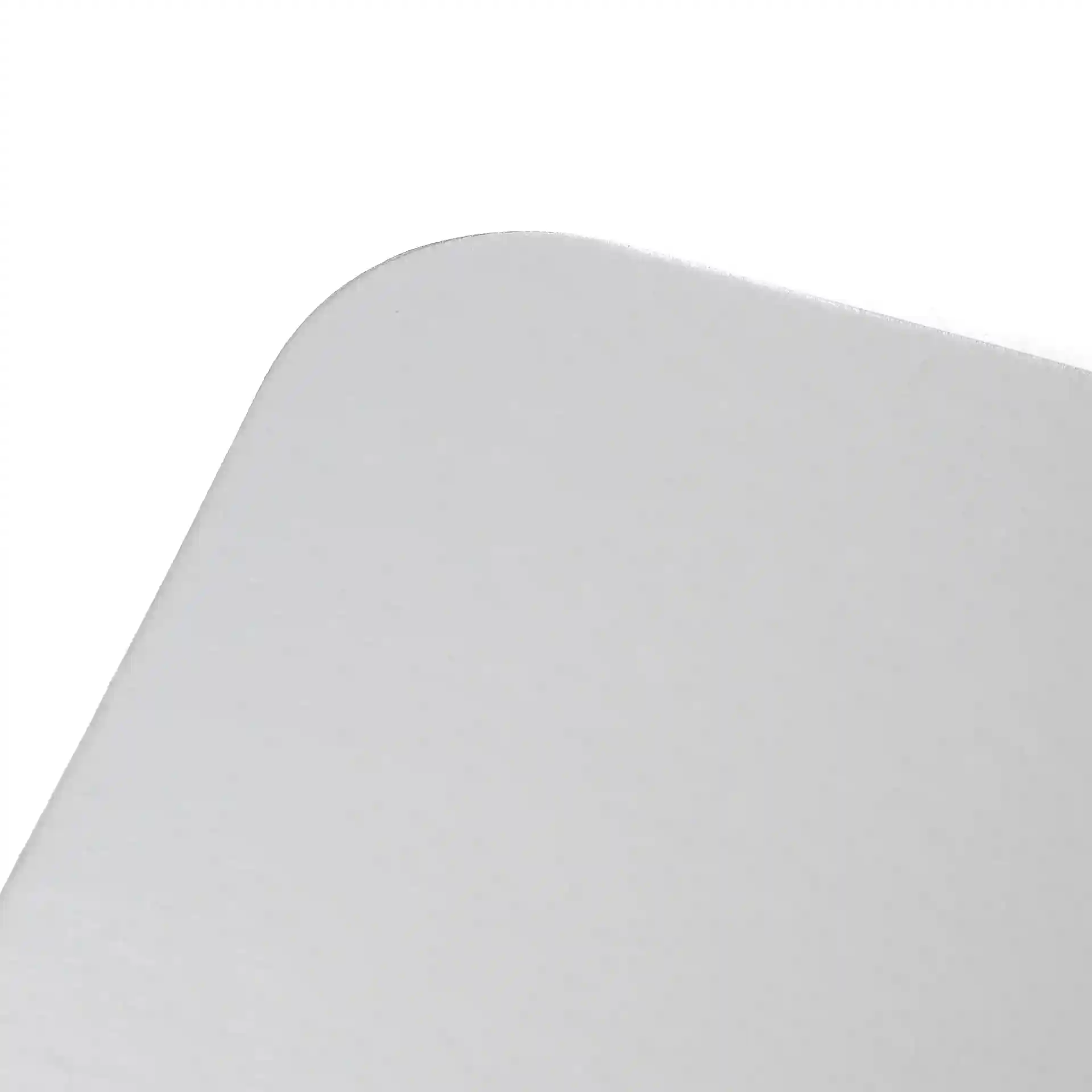 Rectangular aluminium cardboard lid with rounded corners, designed for a 650 ml aluminium container.