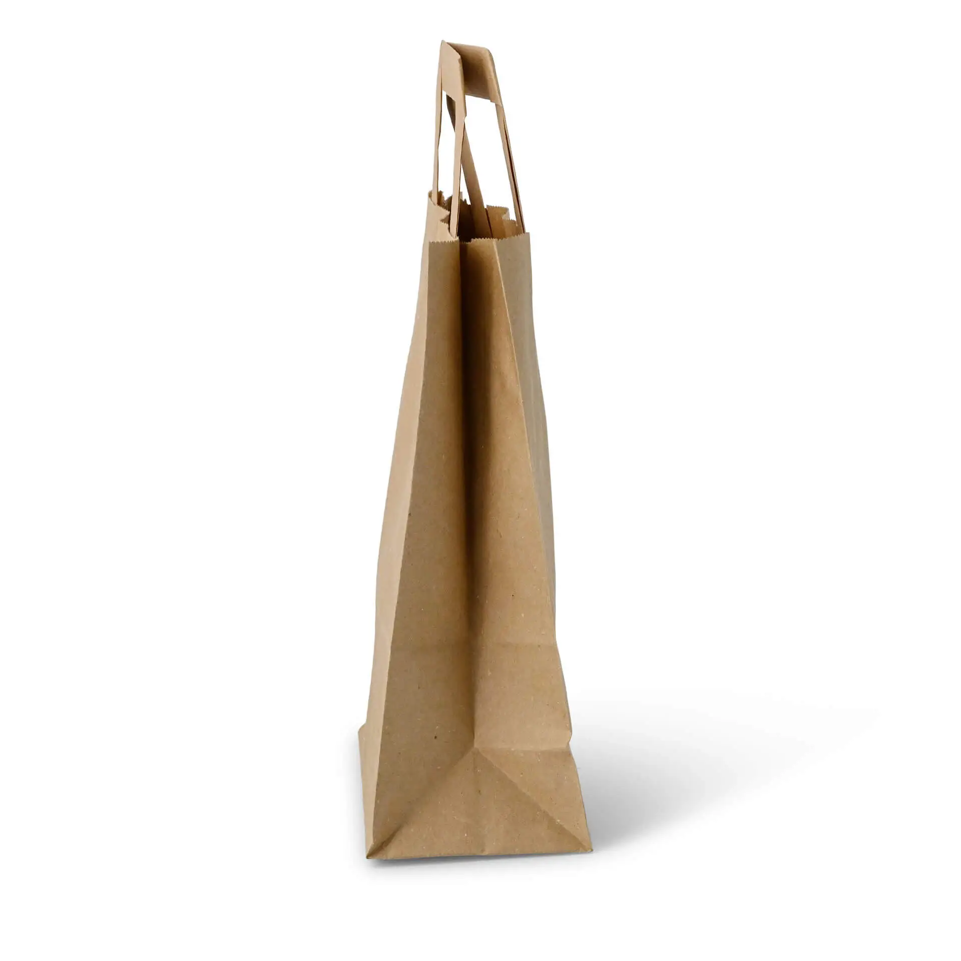 Recycling paper-carrier bags S, 18 x 8 x 22 cm, kraft