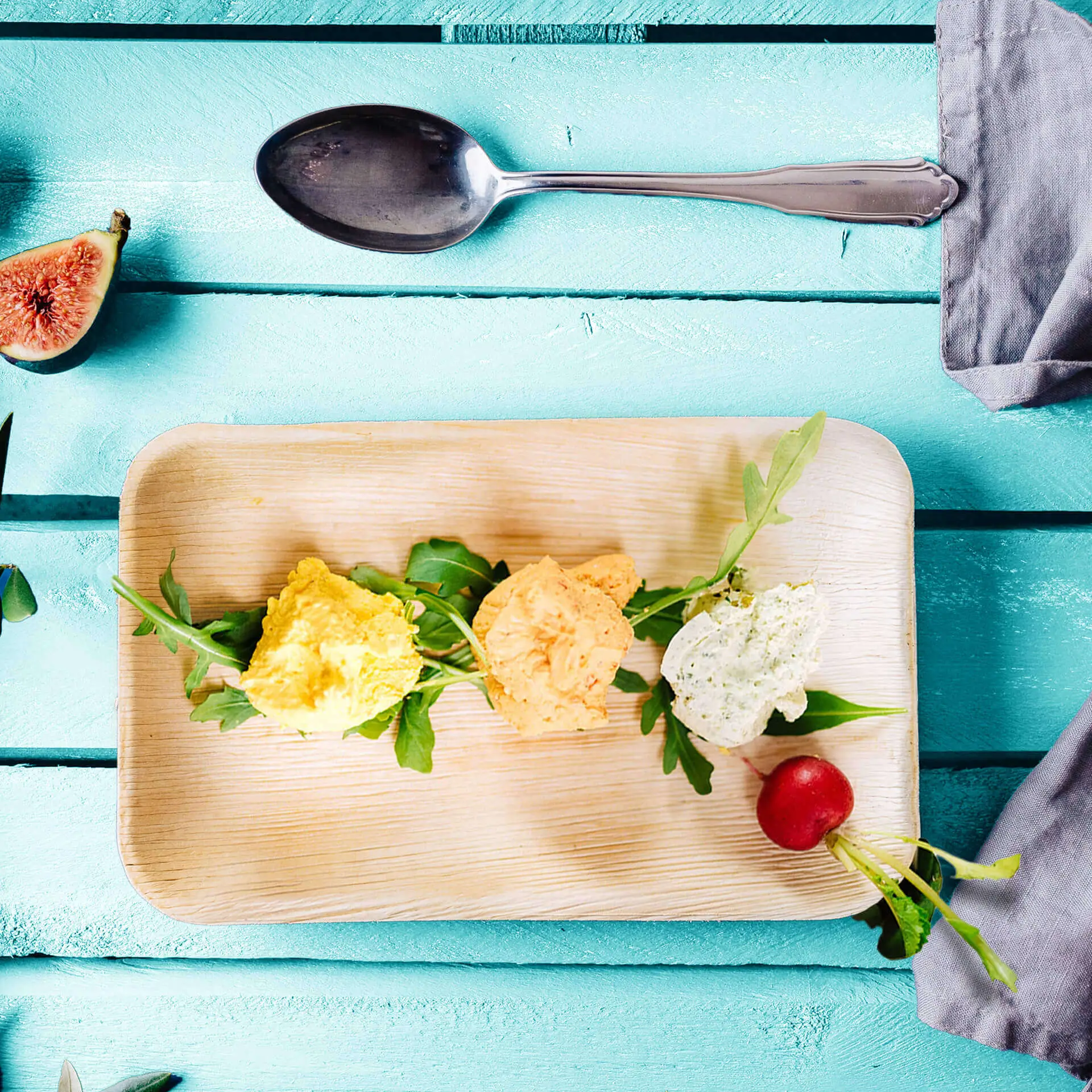 Palm leaf plates "Palmware®", 25 x 15 cm, flat, rectangular dtw053201-palmblatt-teller-palmware-25-x-15-cm-rechteckig-5