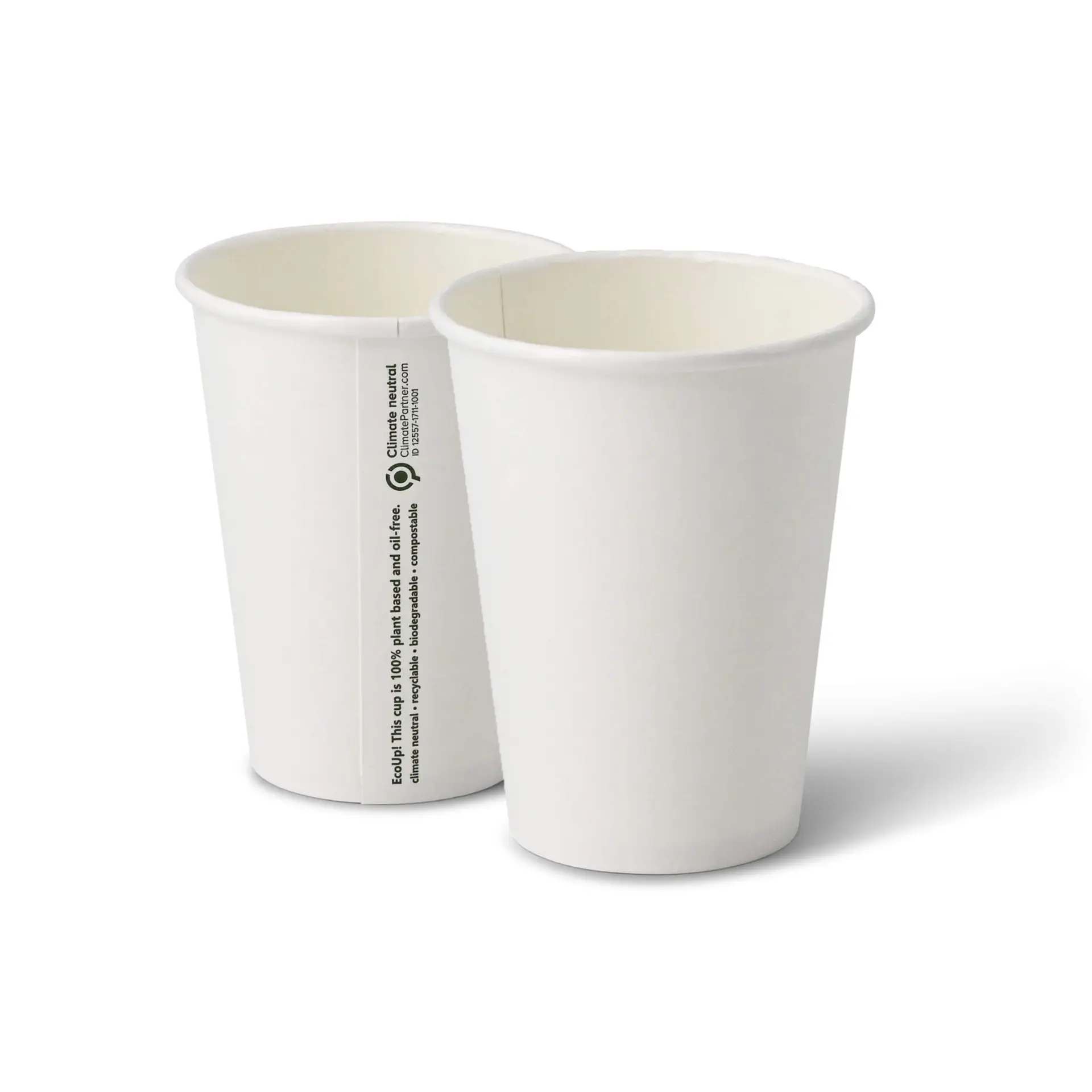 12 oz Paper cups single wall, Ø 90 mm, white