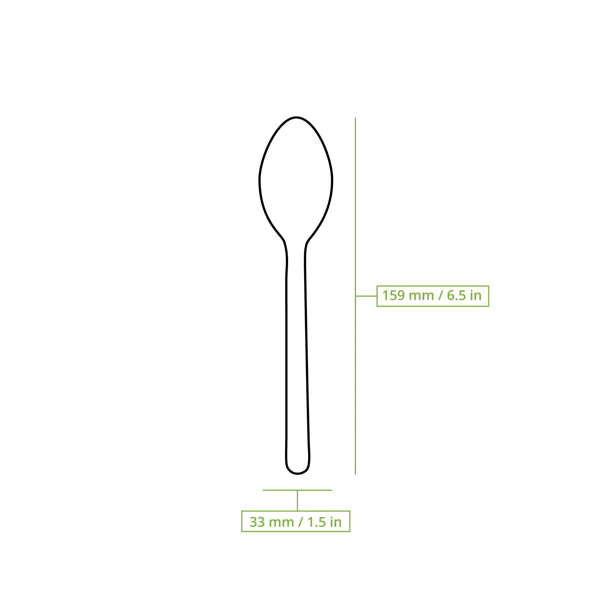 Wooden spoons 16 cm, bio-coated Wooden spoons 16 cm, bio-coated