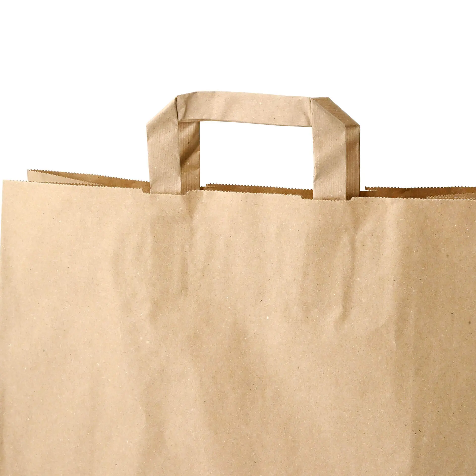 Recycling paper-carrier bags XL, 32 x 12 x 40 cm, kraft