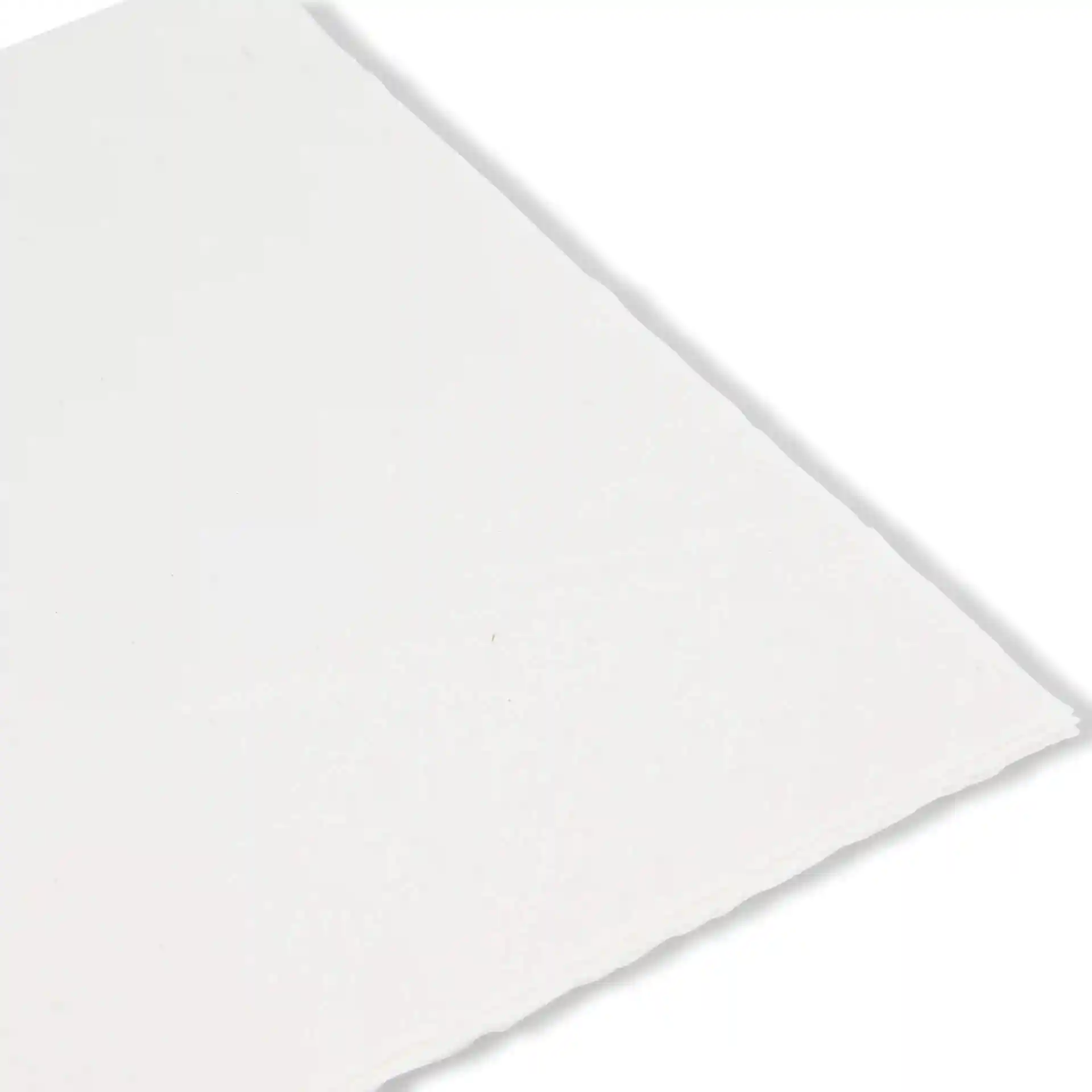 White square paper napkin with a black recycling symbol and text indicating it is 100% recycled.
