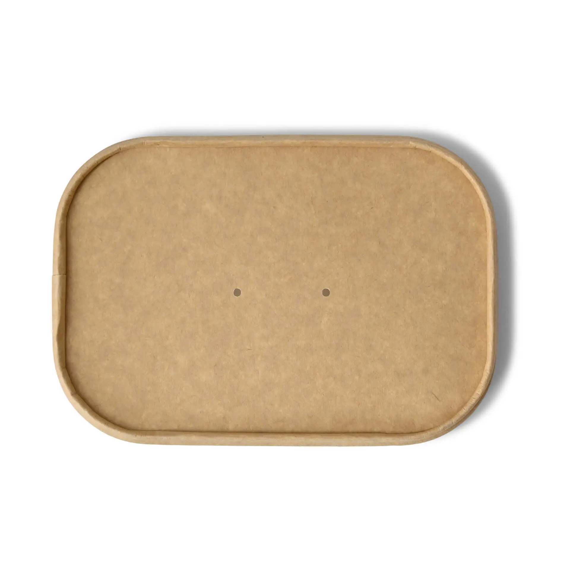 Cardboard lids 17,5 x 12,5 cm, brown, rectangular