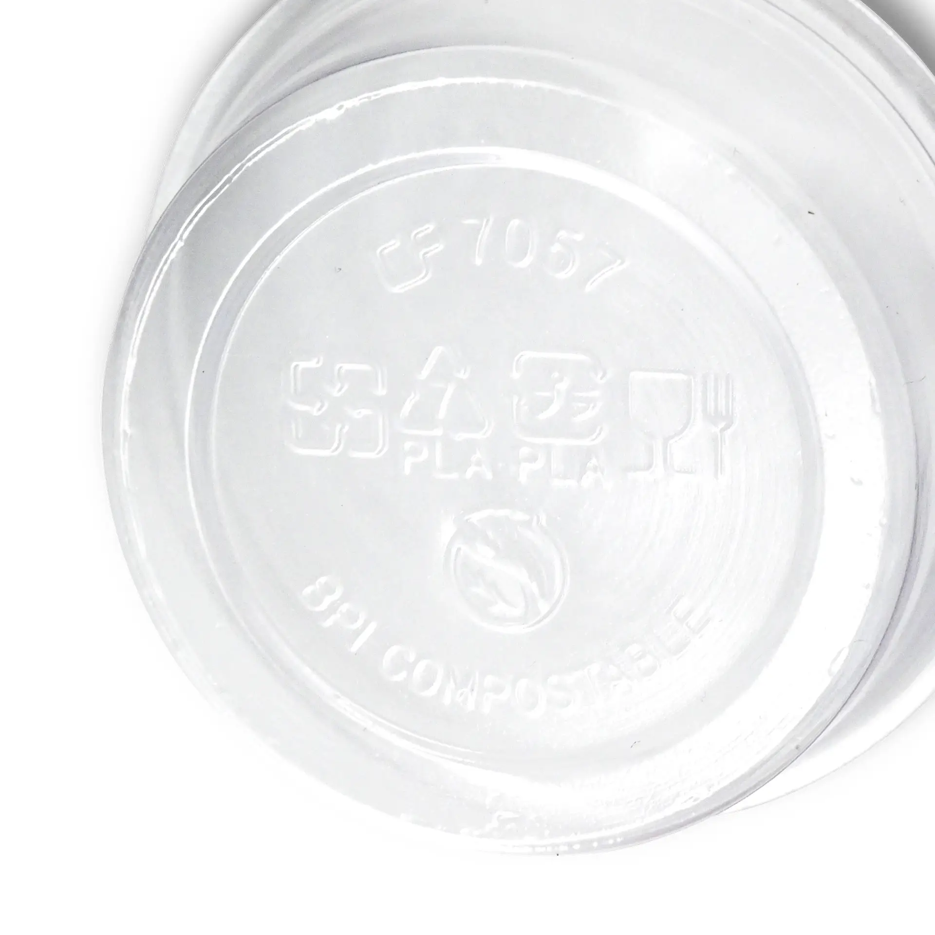 60 ml / 2 oz PLA portion cups, Ø 70 mm, clear dfc024621-portionsbecher-aus-pla-60-ml-70-mm-klar-3