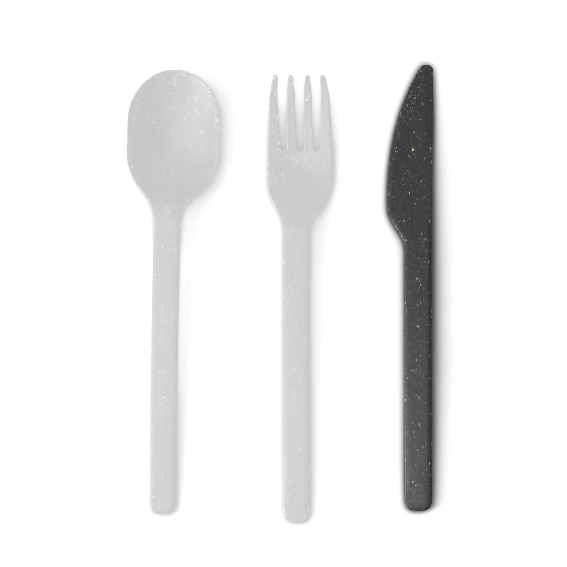 Reusable Knife “merways Cutlery” 18 cm, pepper / grey