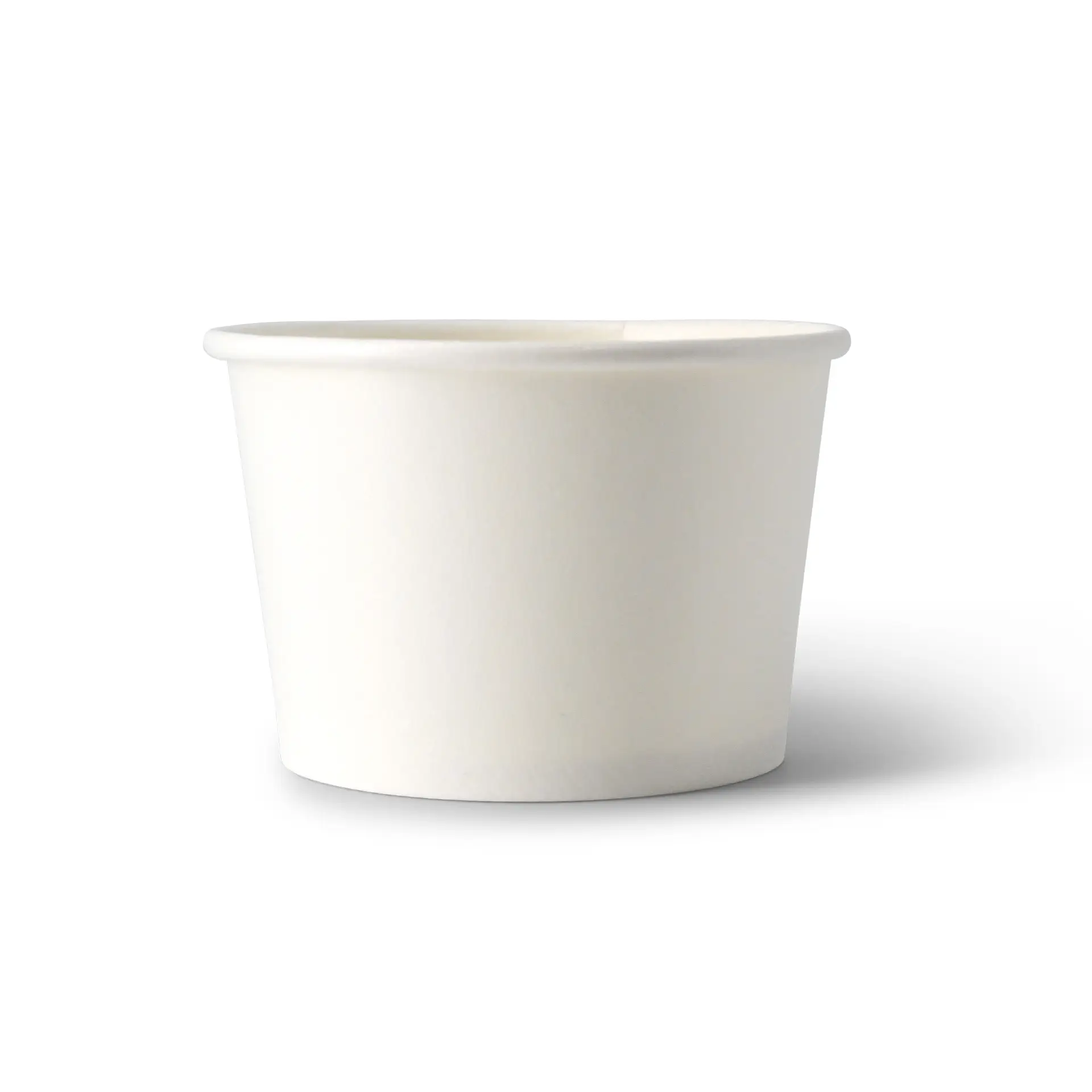 Ice cream cup made of cardboard XXS, 75 ml, max. 130 ml, Ø 76 mm, white dfc06924-eisbecher-aus-pappe-xxs-75-ml-max-130-ml-76-mm-weiss-3