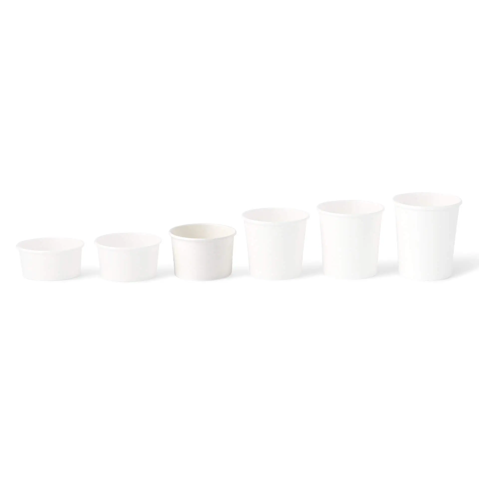 8 oz, max. 9.5 oz Paper cups ice cream M (coated), Ø 92 mm, white con30014-01-0-eisbecher-pappe-m-beschichtet-200-ml-max-270-ml-92-mm-weiss-7