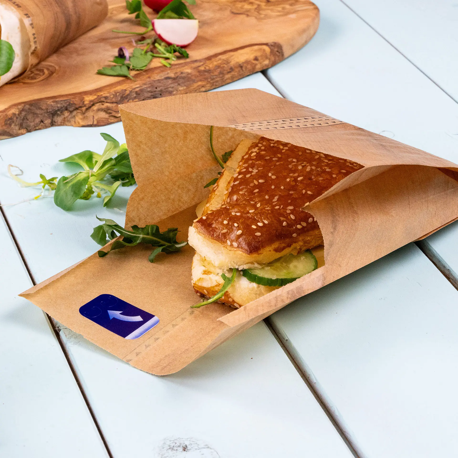 Paper burger bag 15 x 16.5 x 8.5 cm, kraft, with adhesive seal dfc00508-burgertaschen-aus-papier-15-x-165-cm-braun-klebeverschluss-7