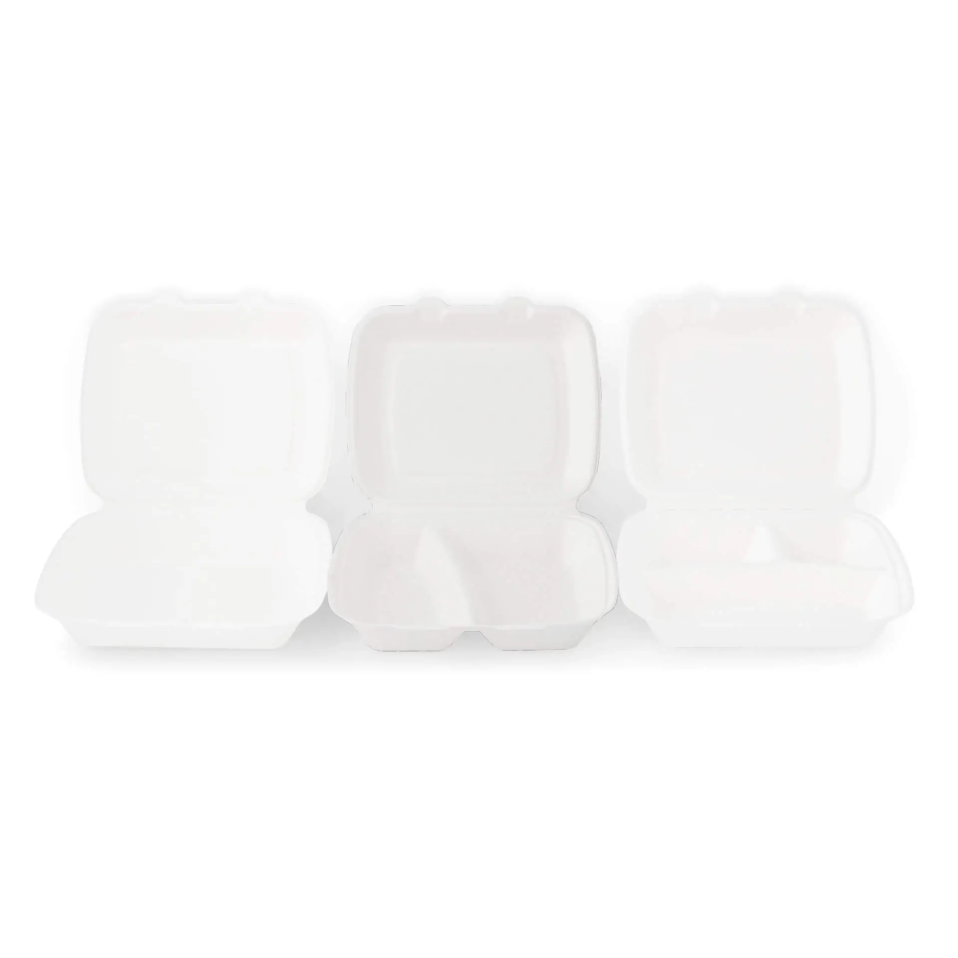 Sugarcane Menu Box, 2 Compartments | Green Box