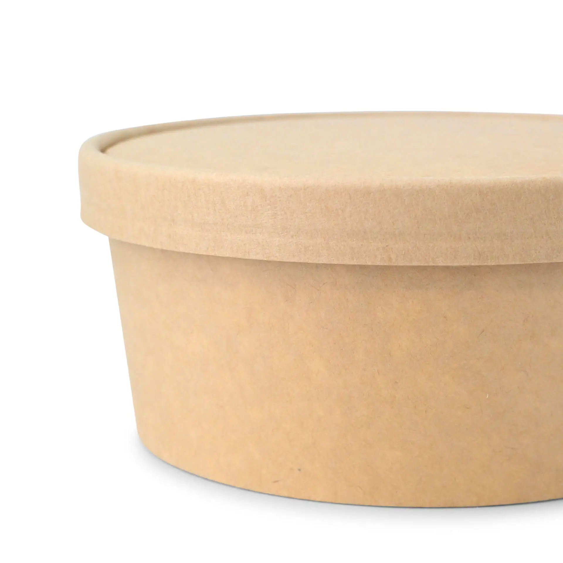 Cardboard-lids (eco-friendly coating) Ø 150 mm, brown