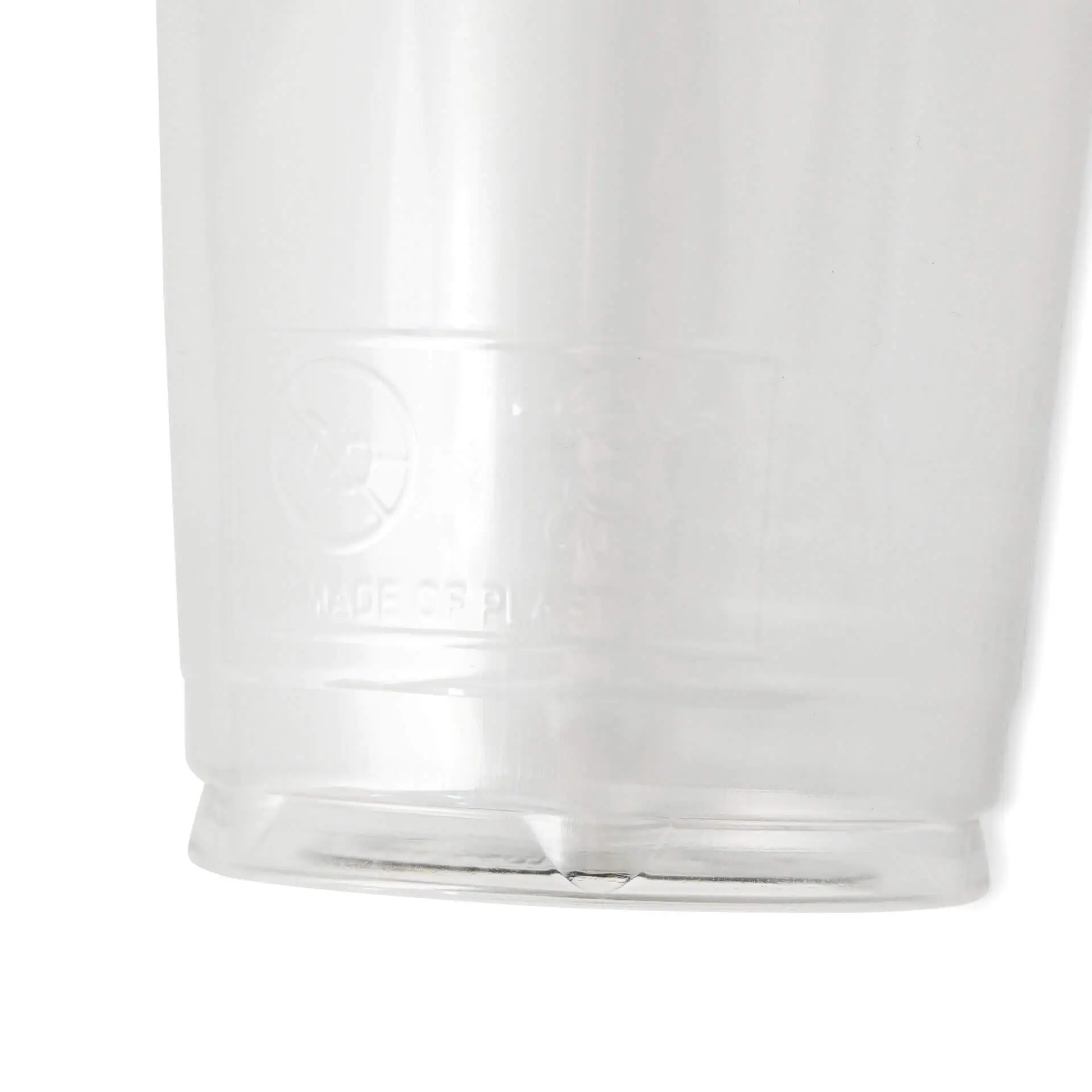 16 oz rPET custom printed cups, clear